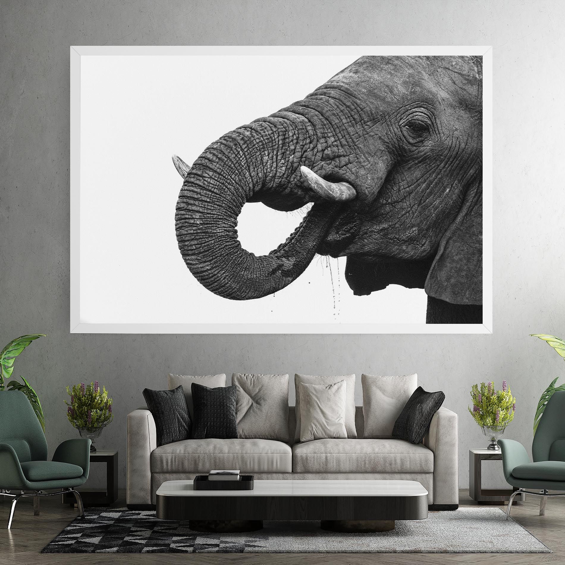 Elephant Drinking mockup 7