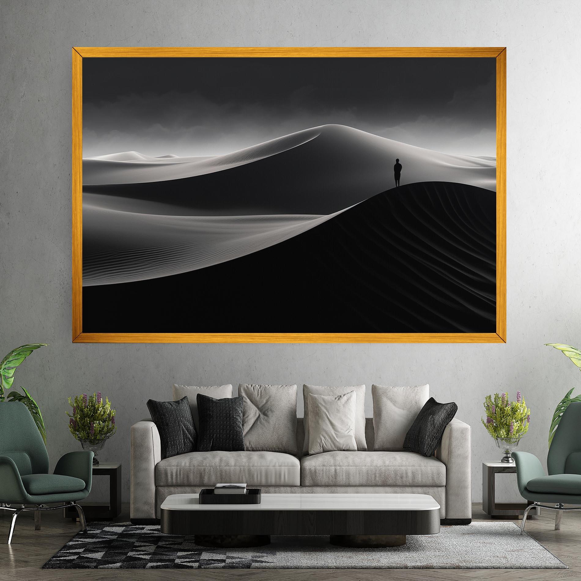 Leinwandbild Grey Dune mockup 7