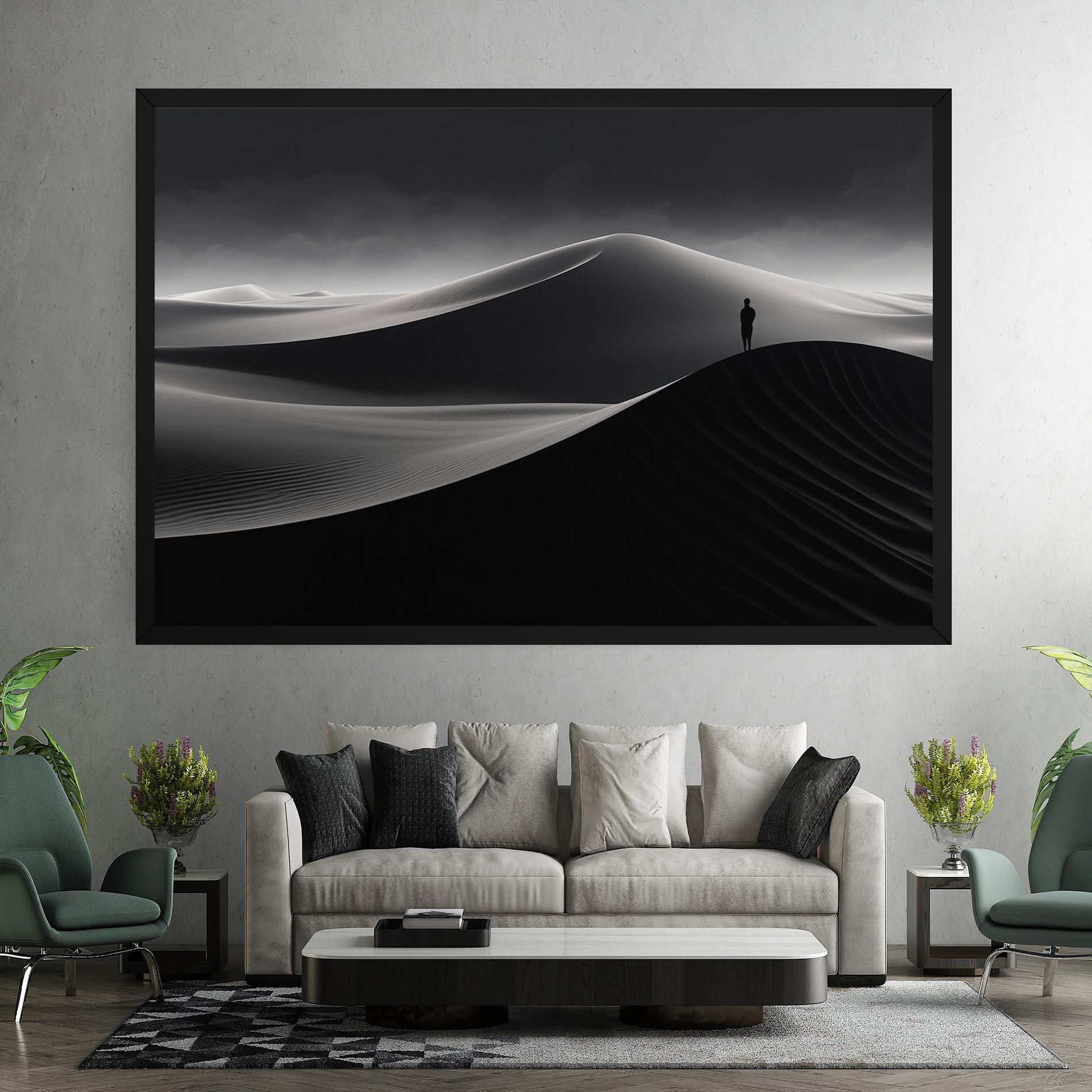 Leinwandbild Grey Dune mockup 7