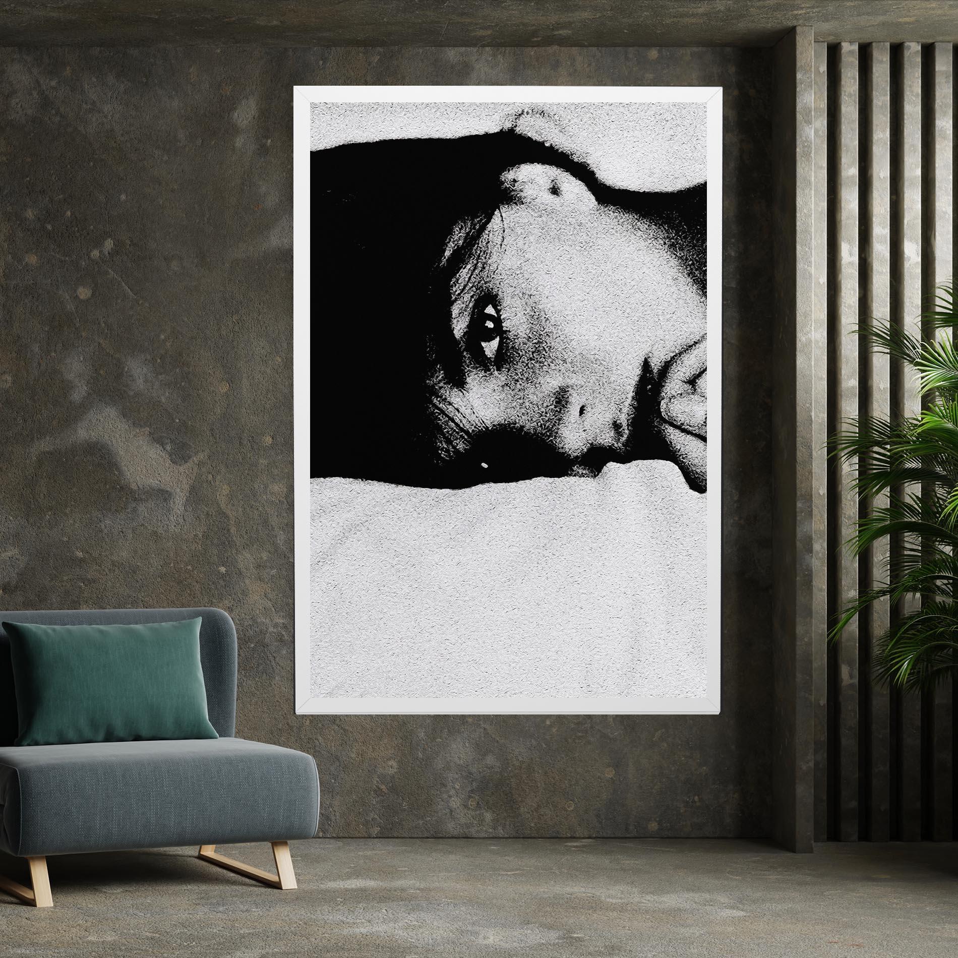 Leinwandbild Eye Contact mockup 7