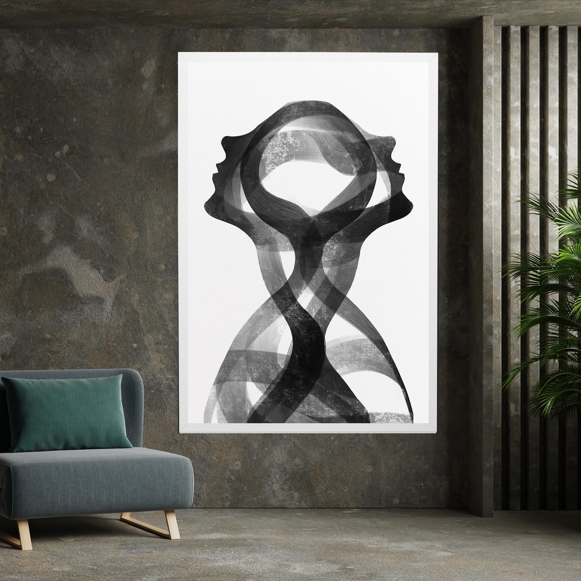 Leinwandbild Human Conection mockup 7