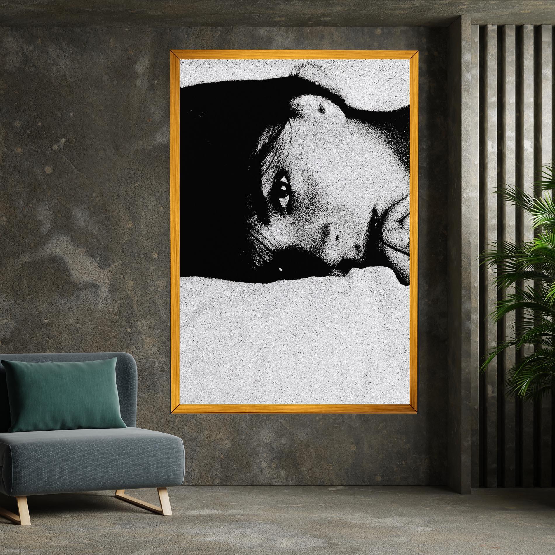 Leinwandbild Eye Contact mockup 7