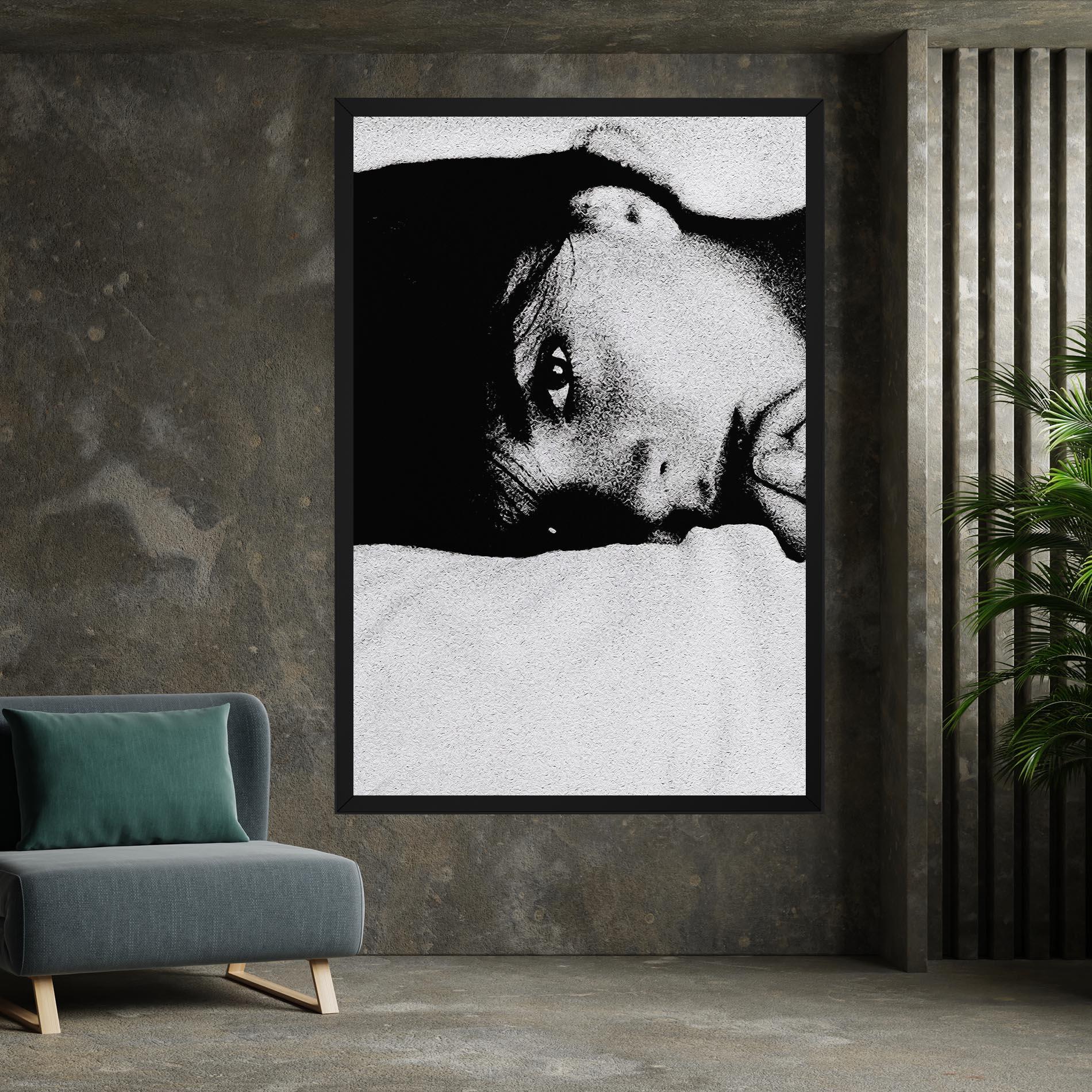 Leinwandbild Eye Contact mockup 7