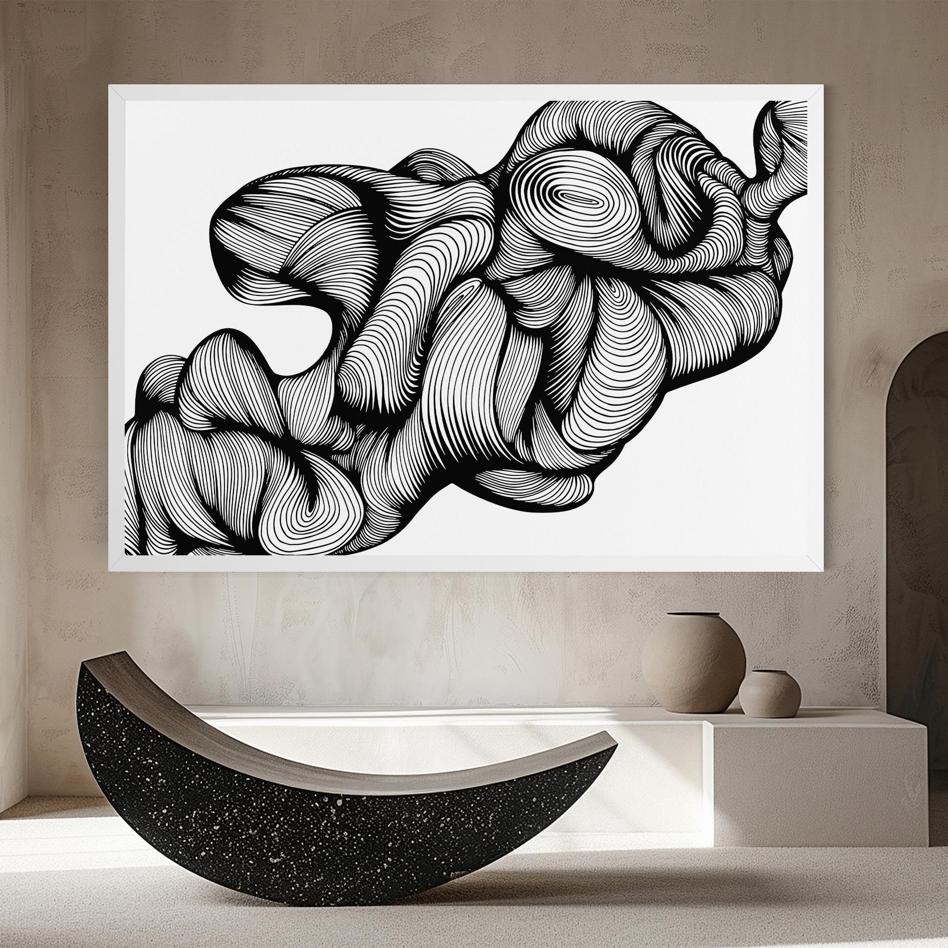 Monochrome Doodle mockup 8