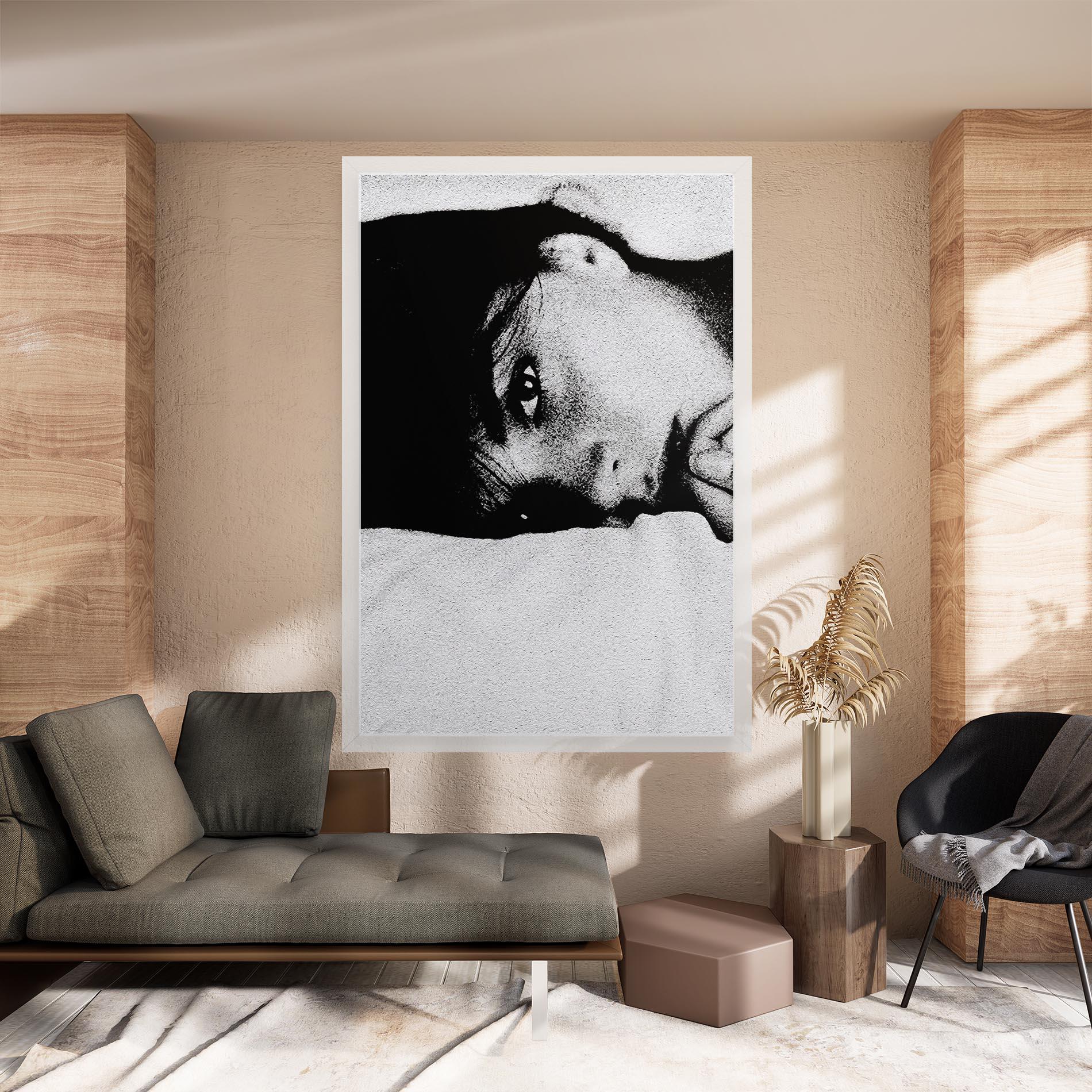 Leinwandbild Eye Contact mockup 8