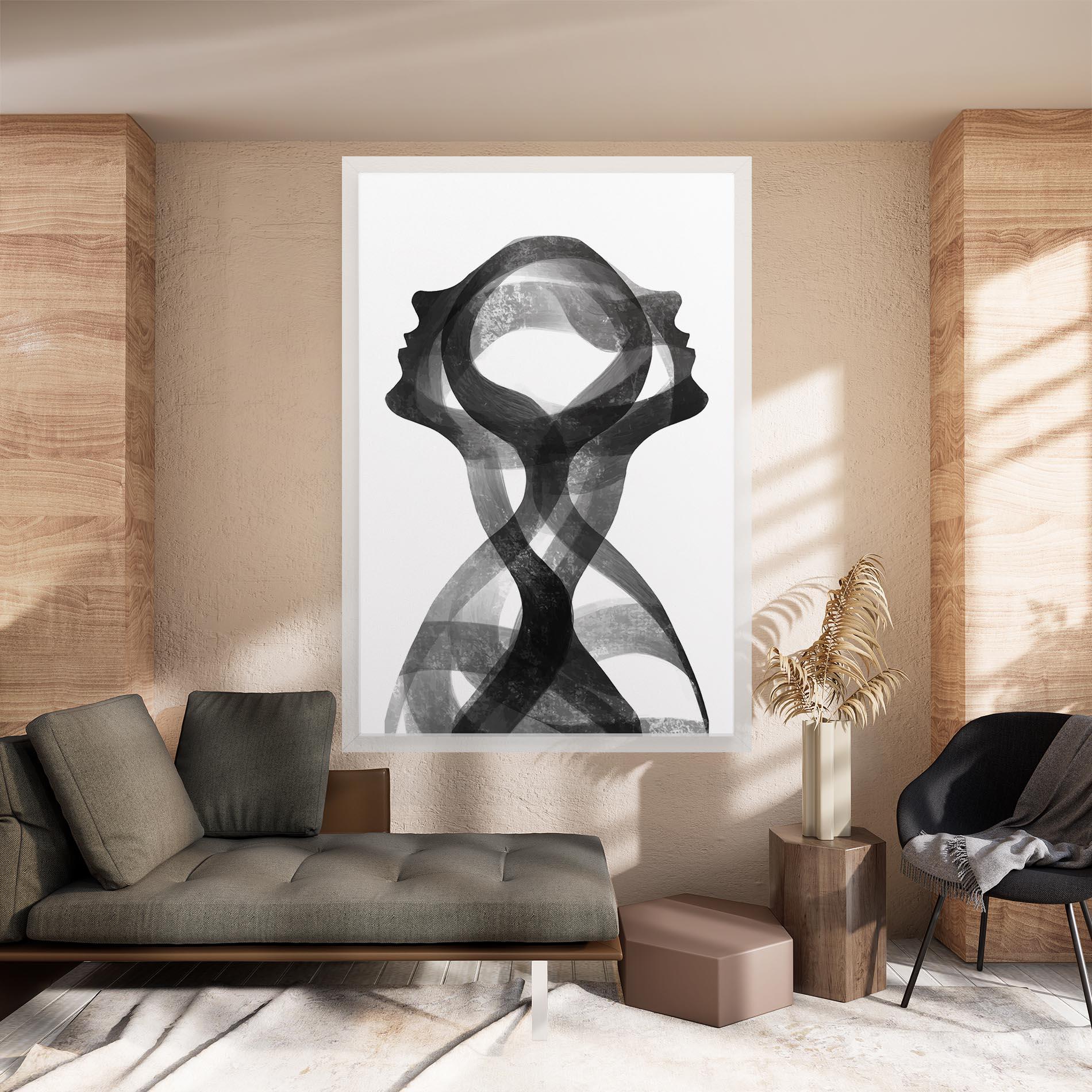 Leinwandbild Human Conection mockup 8