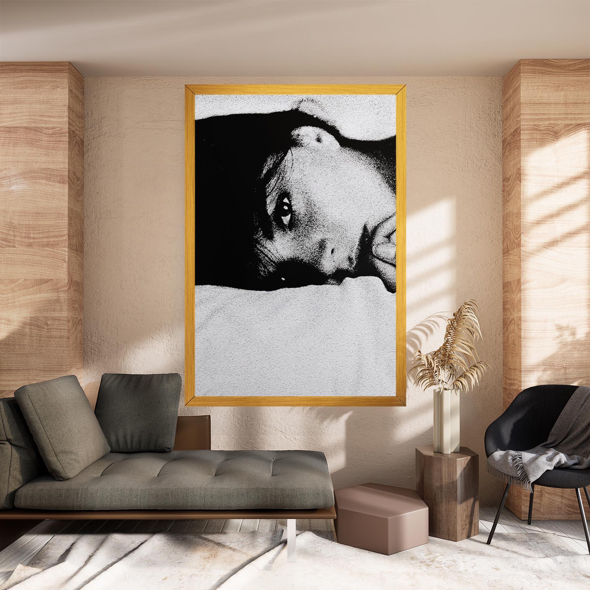 Leinwandbild Eye Contact mockup 8