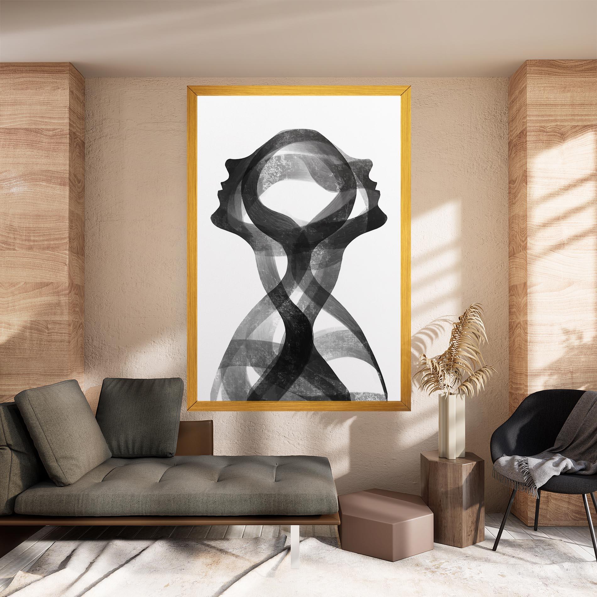 Leinwandbild Human Conection mockup 8