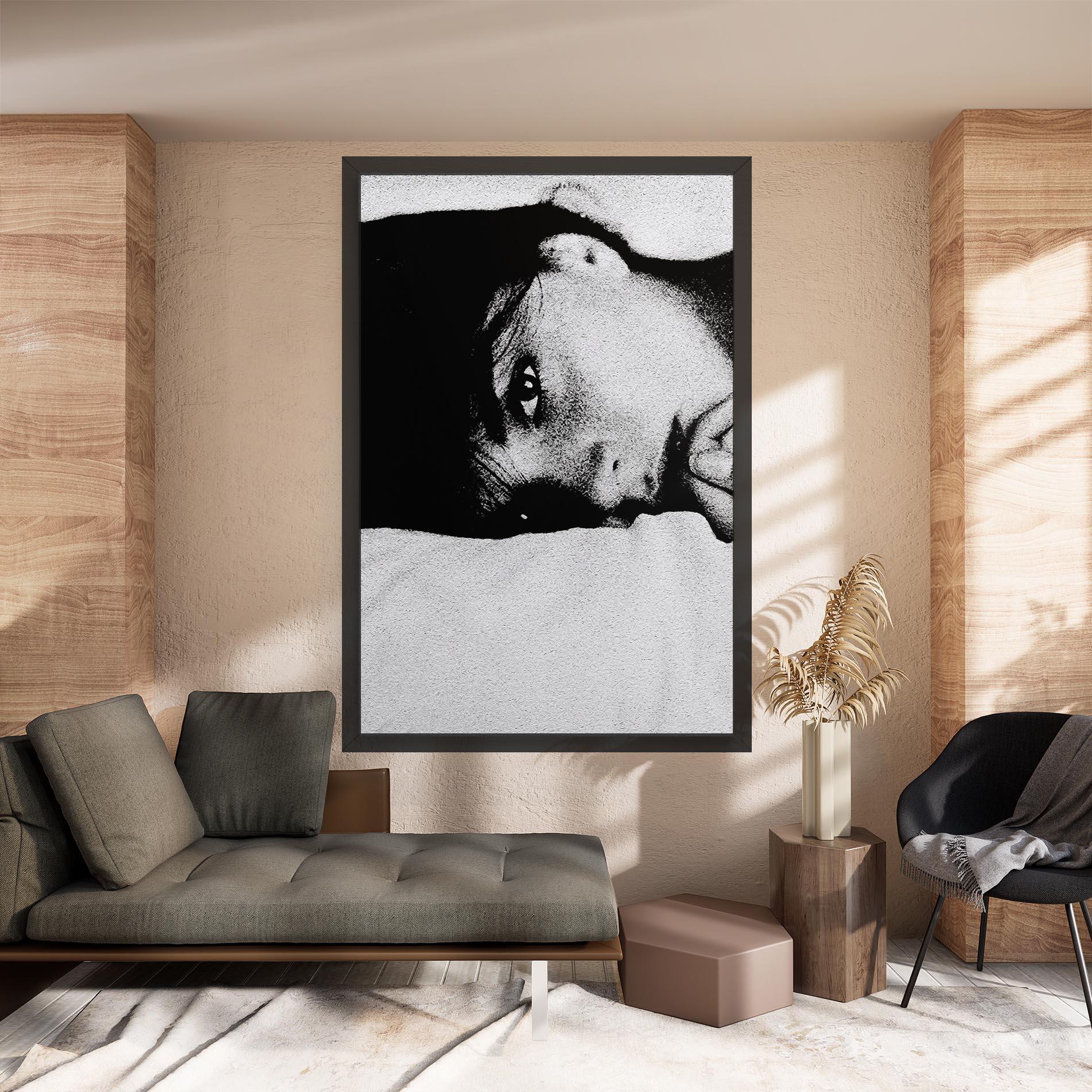 Leinwandbild Eye Contact mockup 8