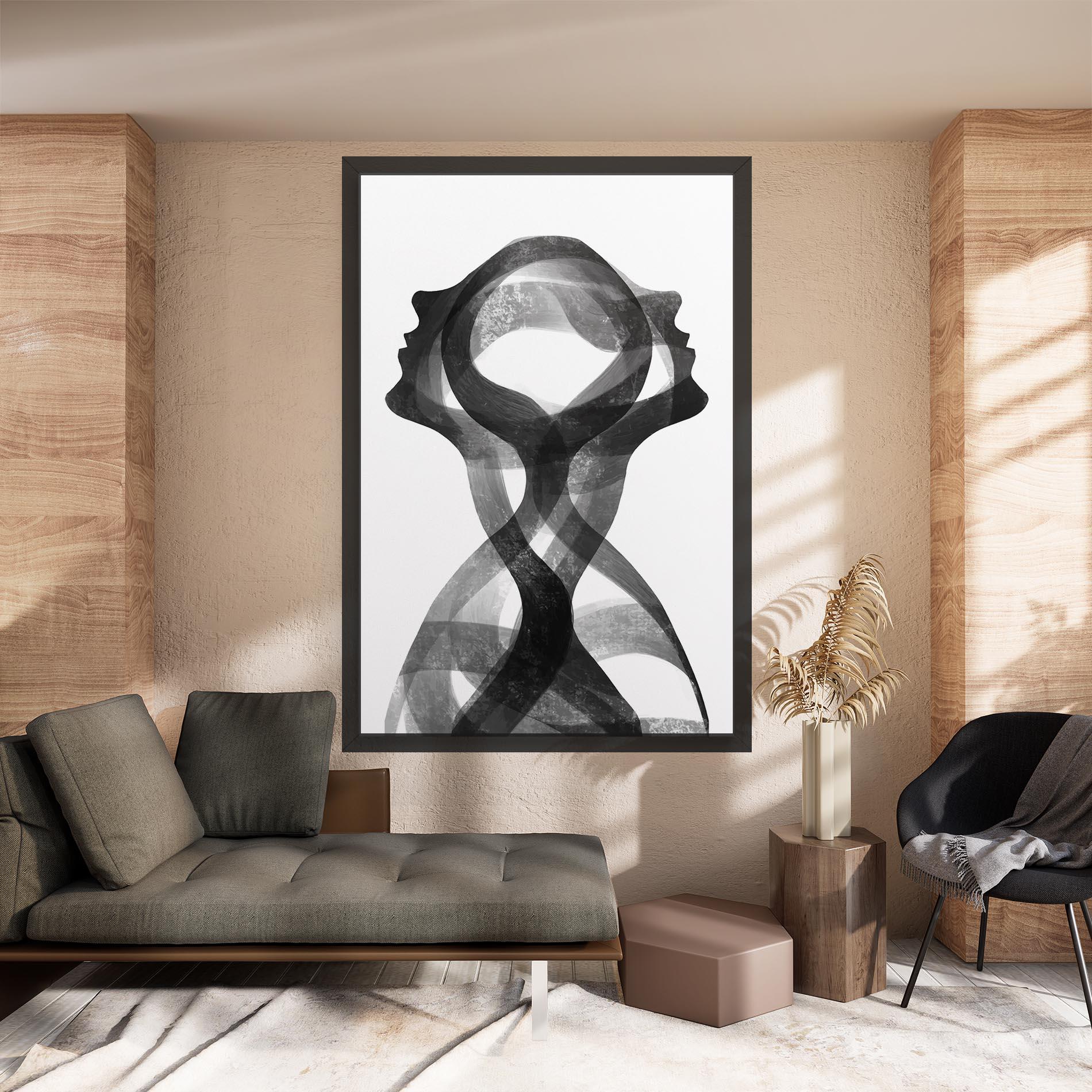 Leinwandbild Human Conection mockup 8