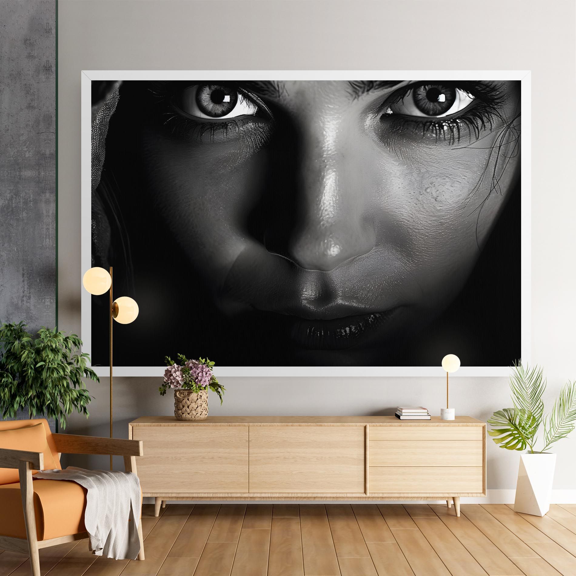 Closeup Portrait mockup 9