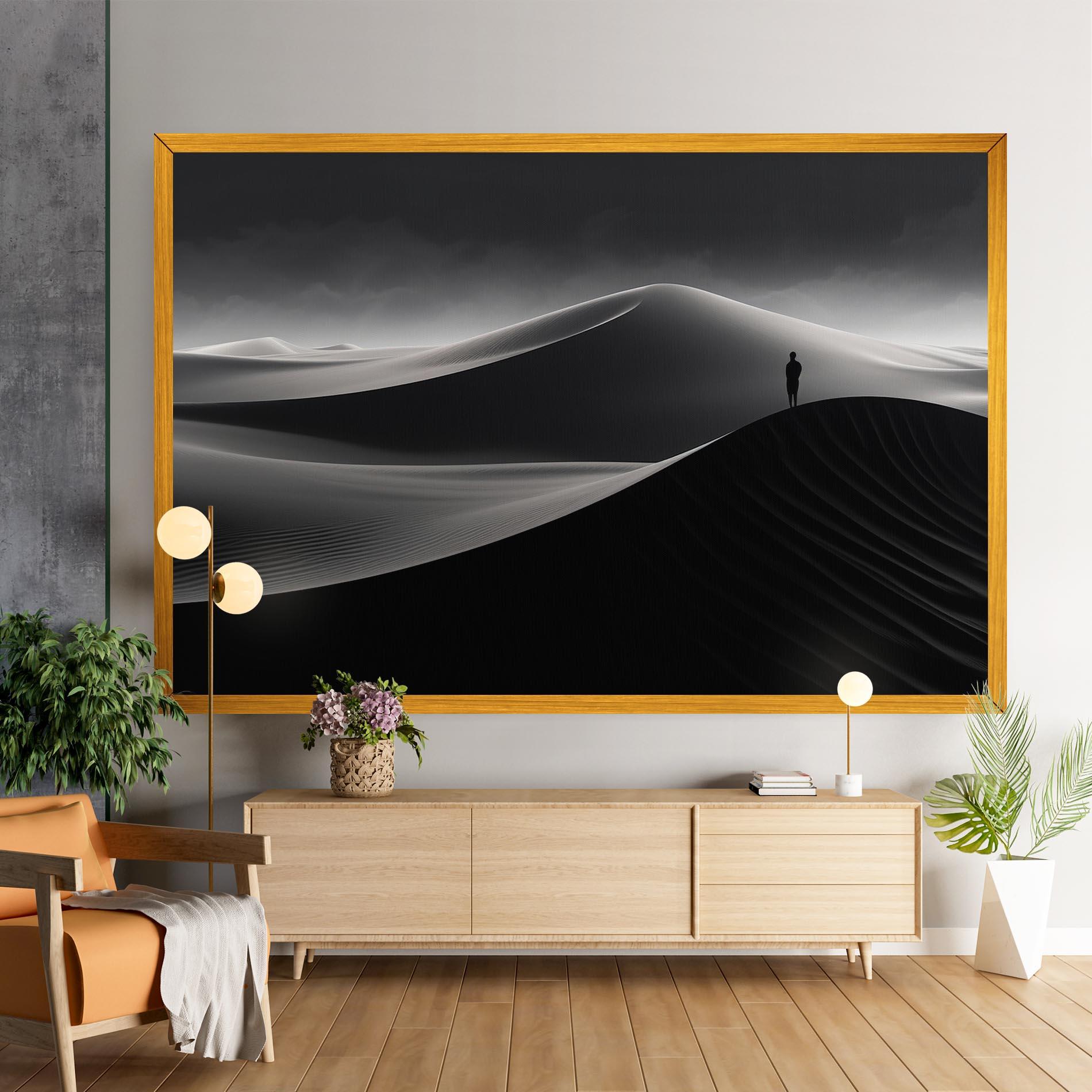Leinwandbild Grey Dune mockup 9