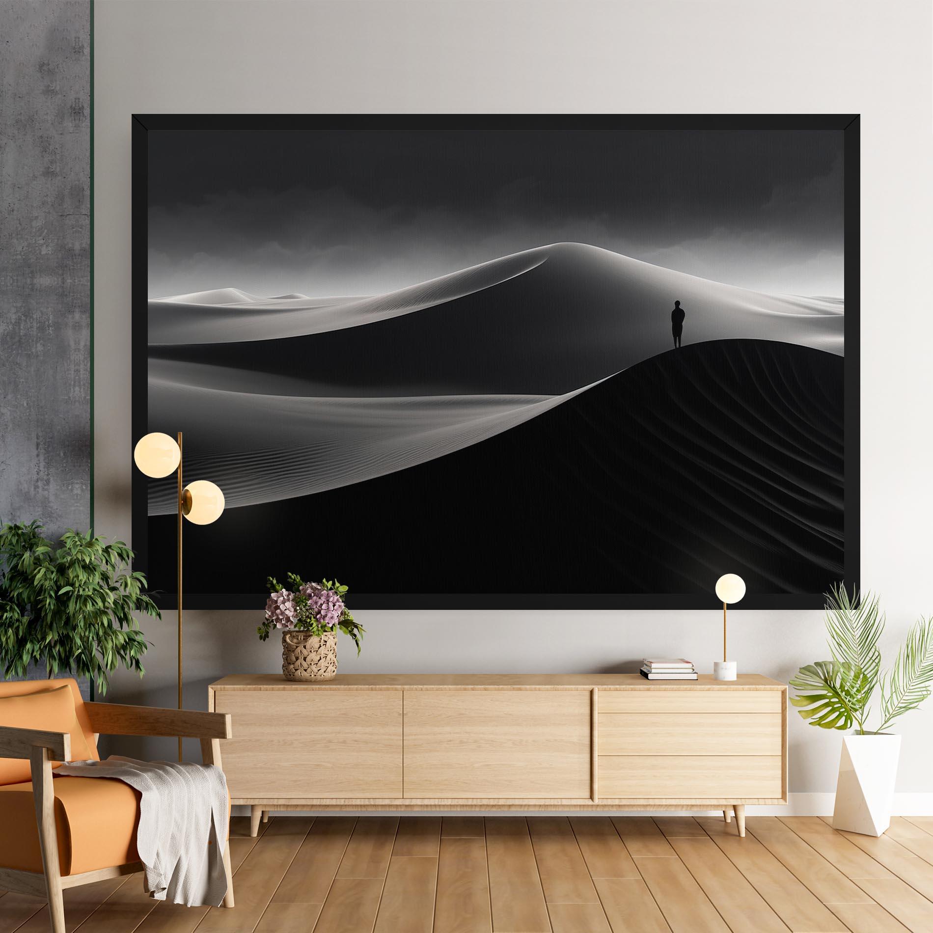 Leinwandbild Grey Dune mockup 9