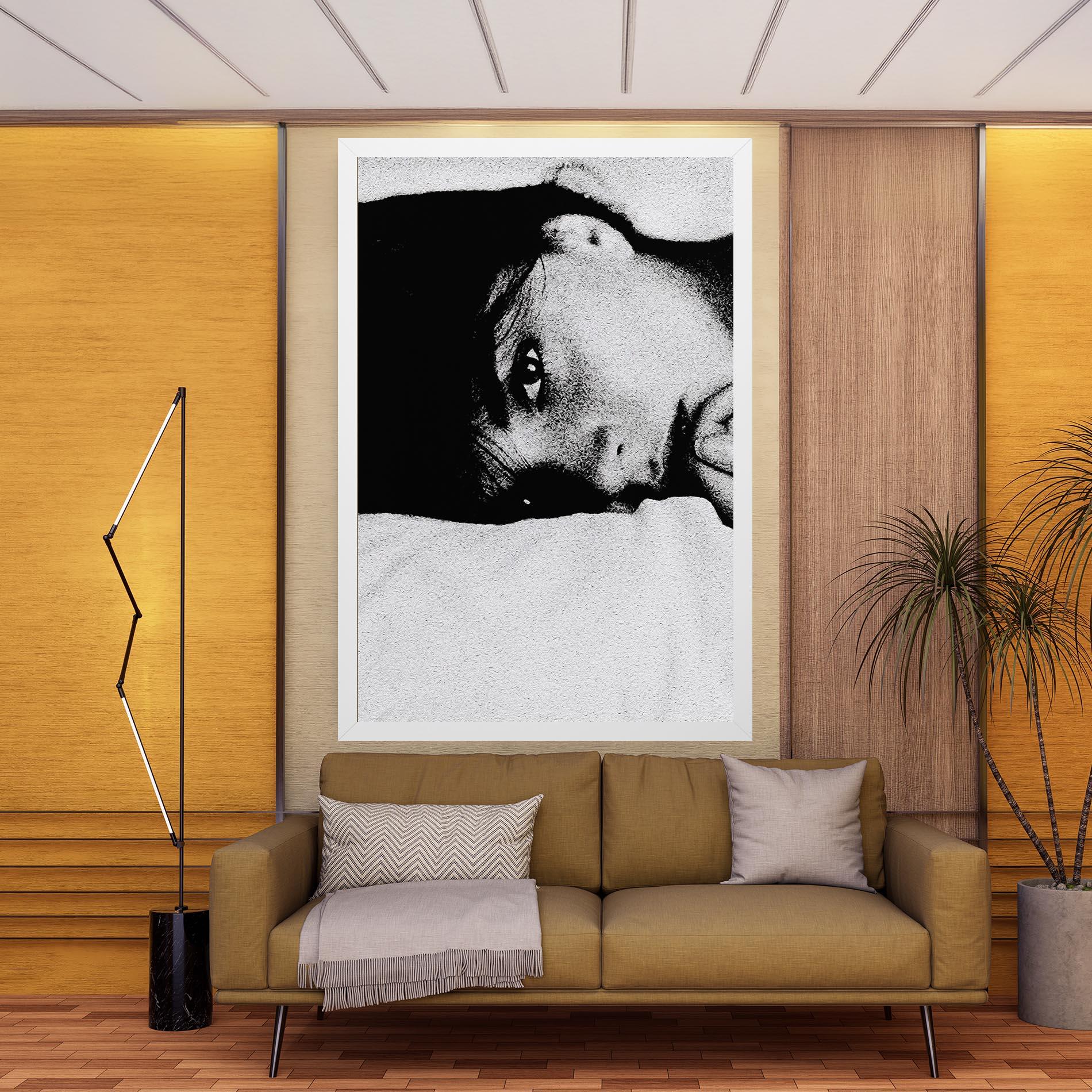 Leinwandbild Eye Contact mockup 9