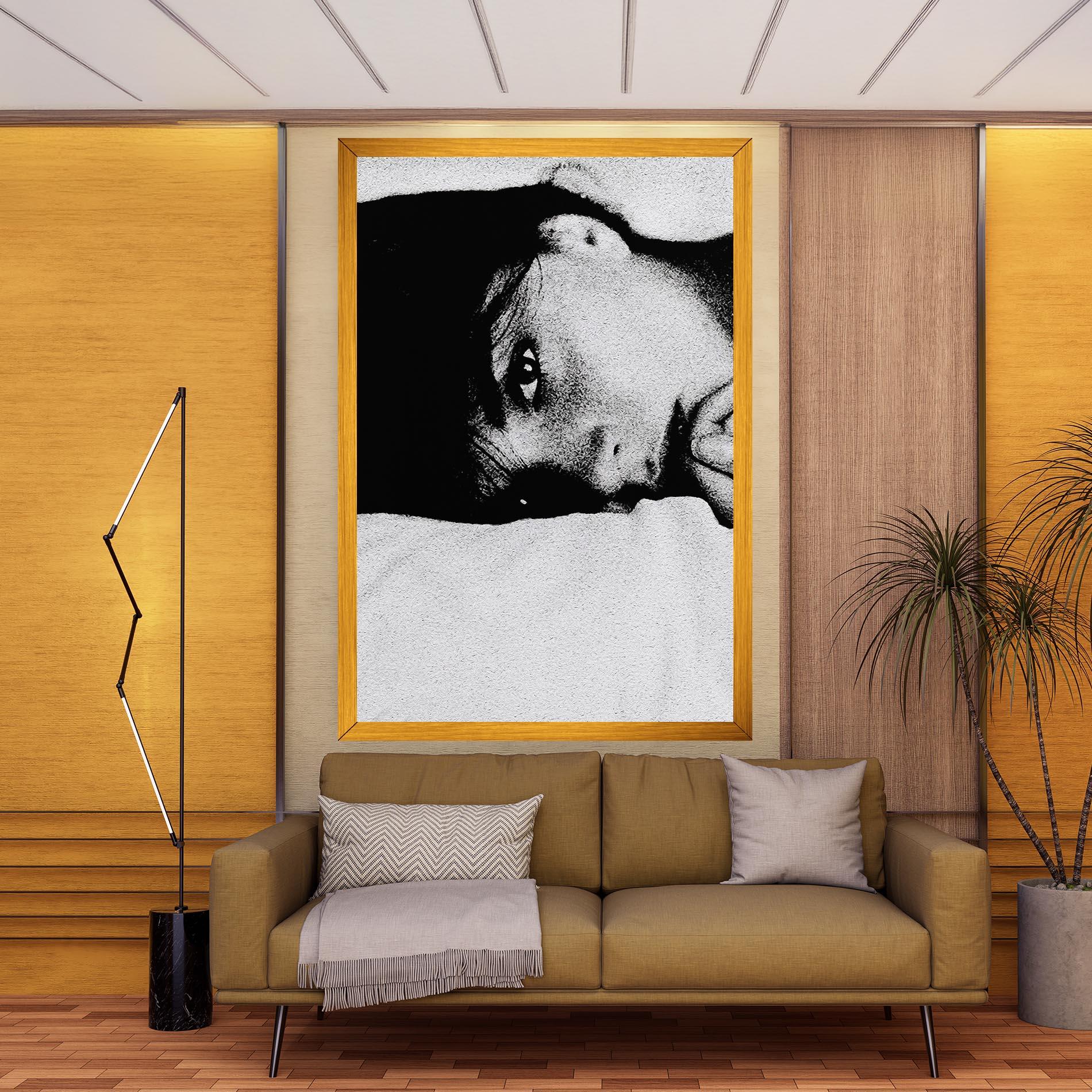 Leinwandbild Eye Contact mockup 9