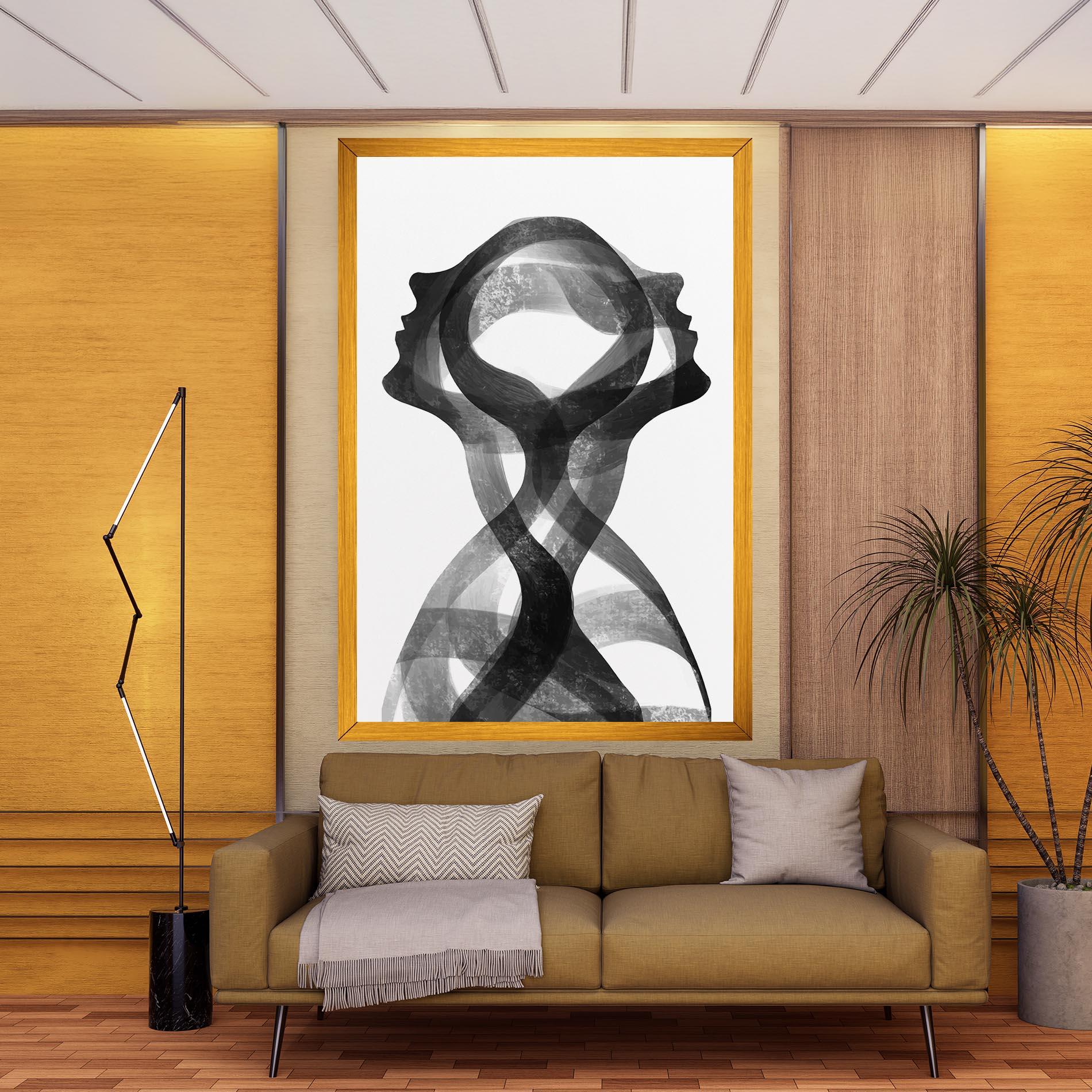 Leinwandbild Human Conection mockup 9