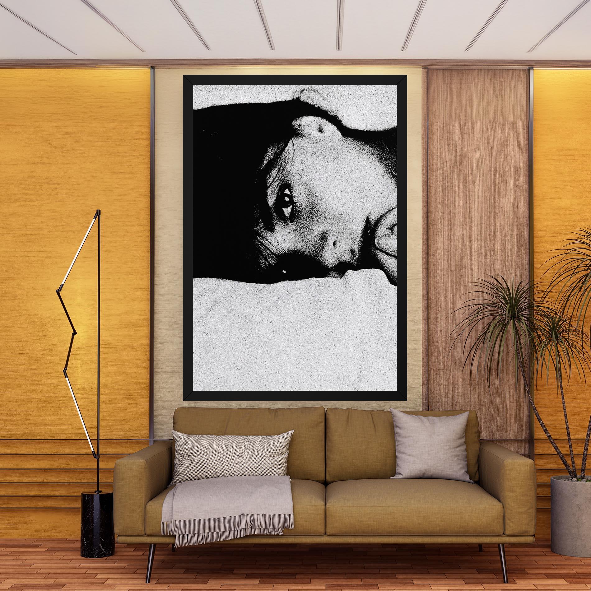 Leinwandbild Eye Contact mockup 9