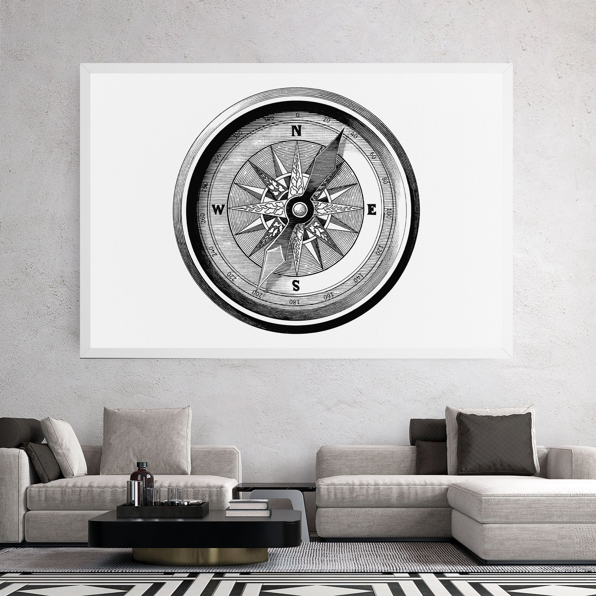 Black Compass mockup 2