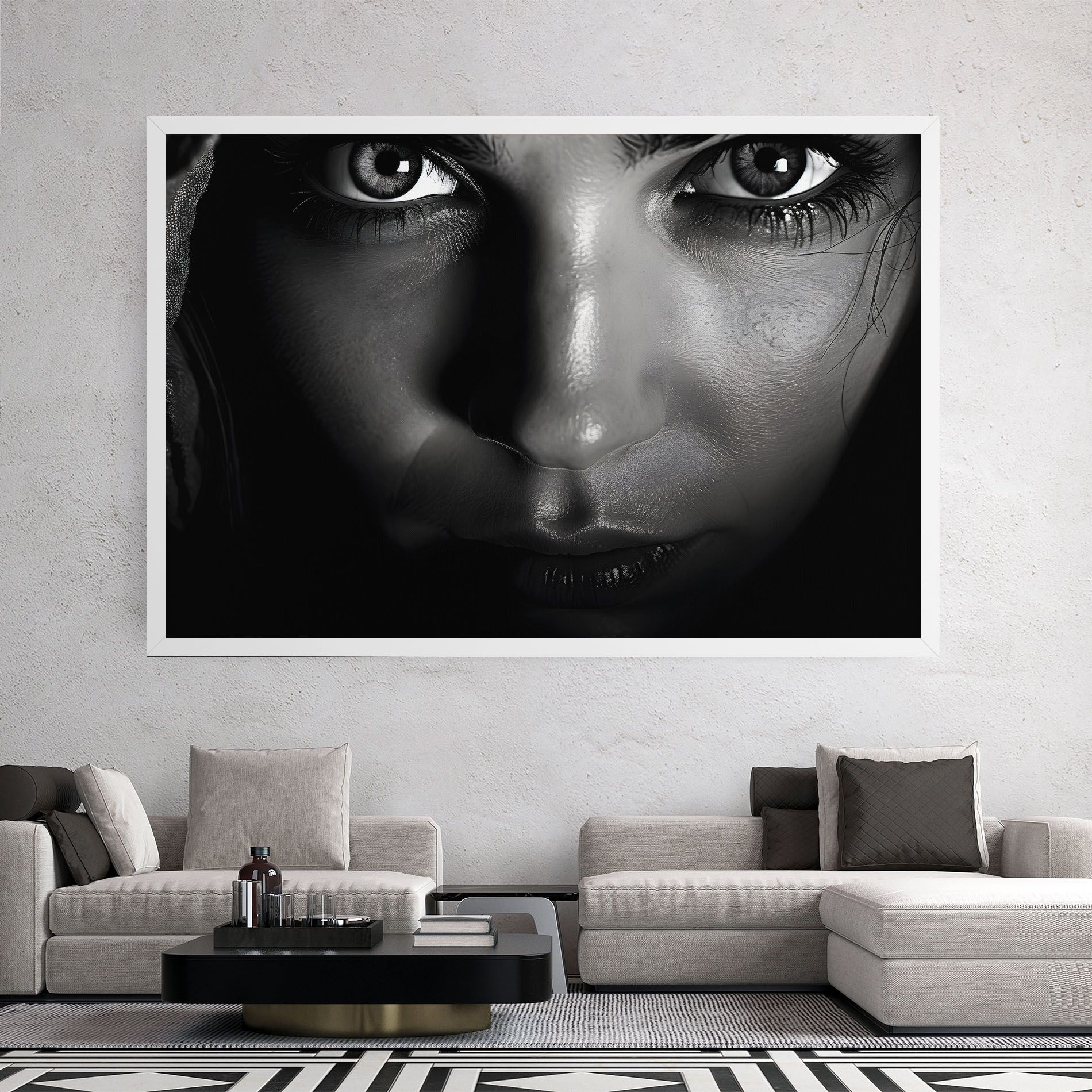 Closeup Portrait mockup 2