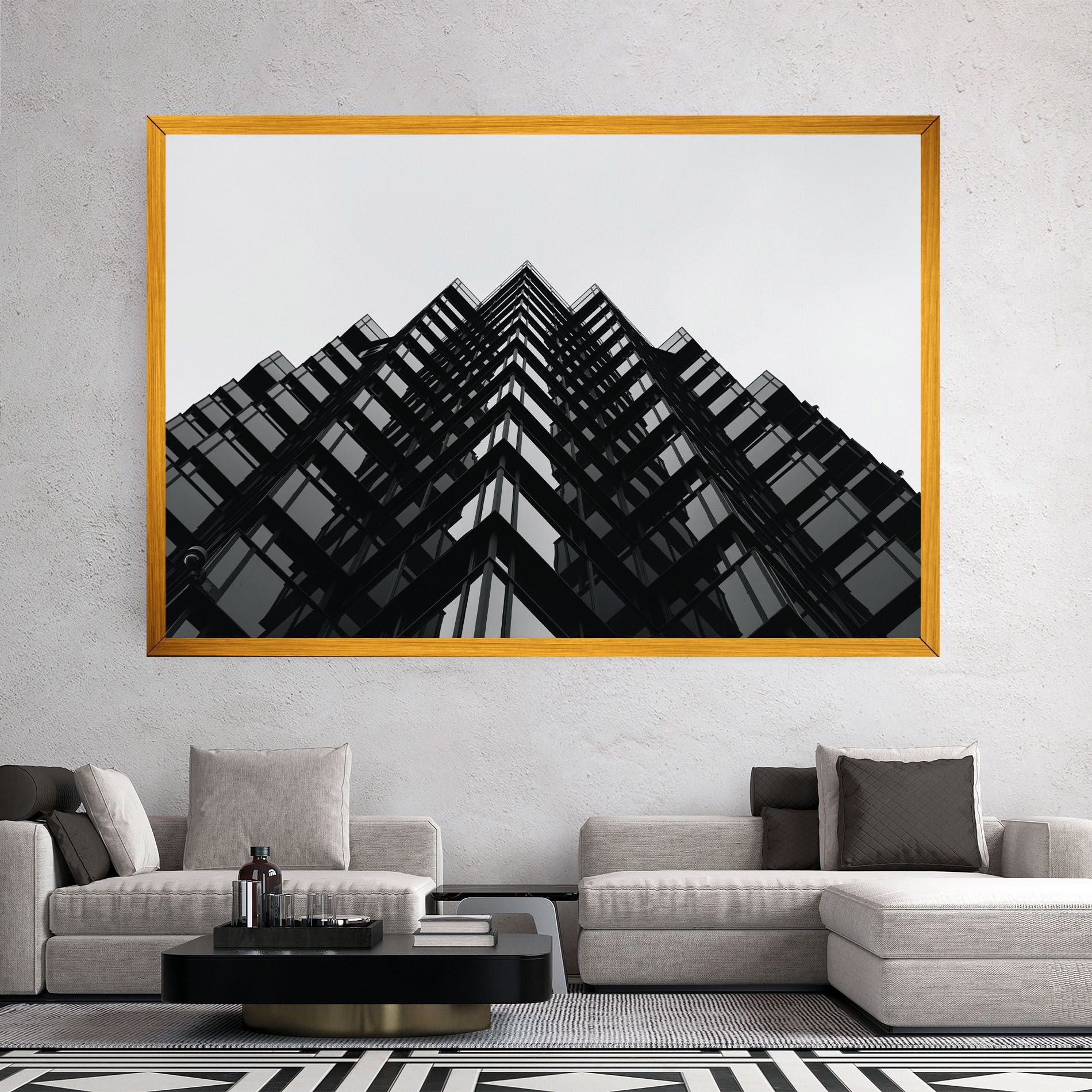 Black Building mockup 2
