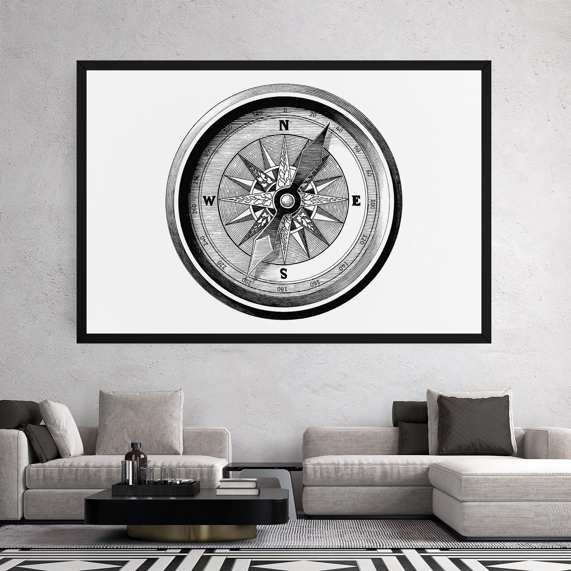 Black Compass mockup 2