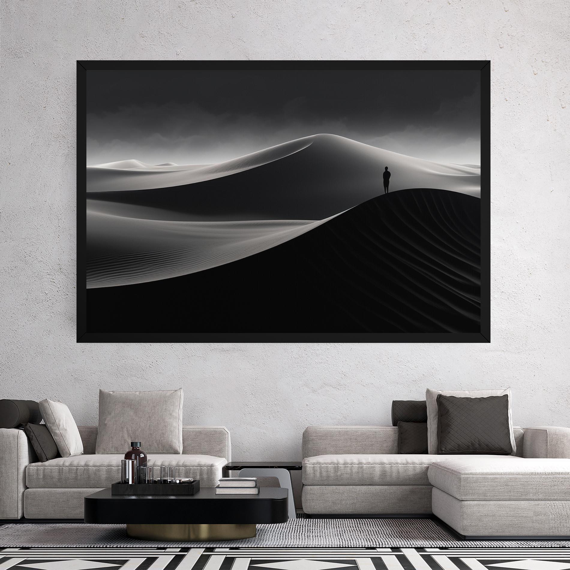 Leinwandbild Grey Dune mockup 2