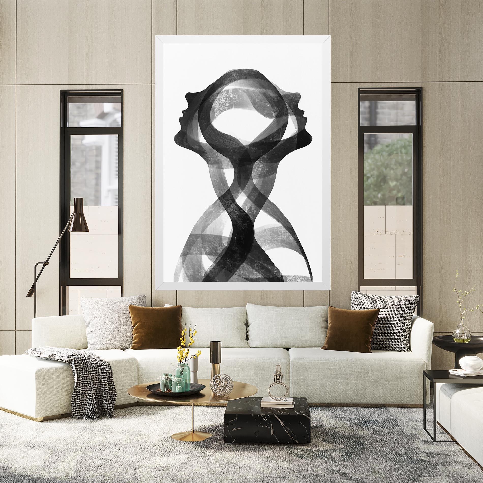 Leinwandbild Human Conection mockup 2