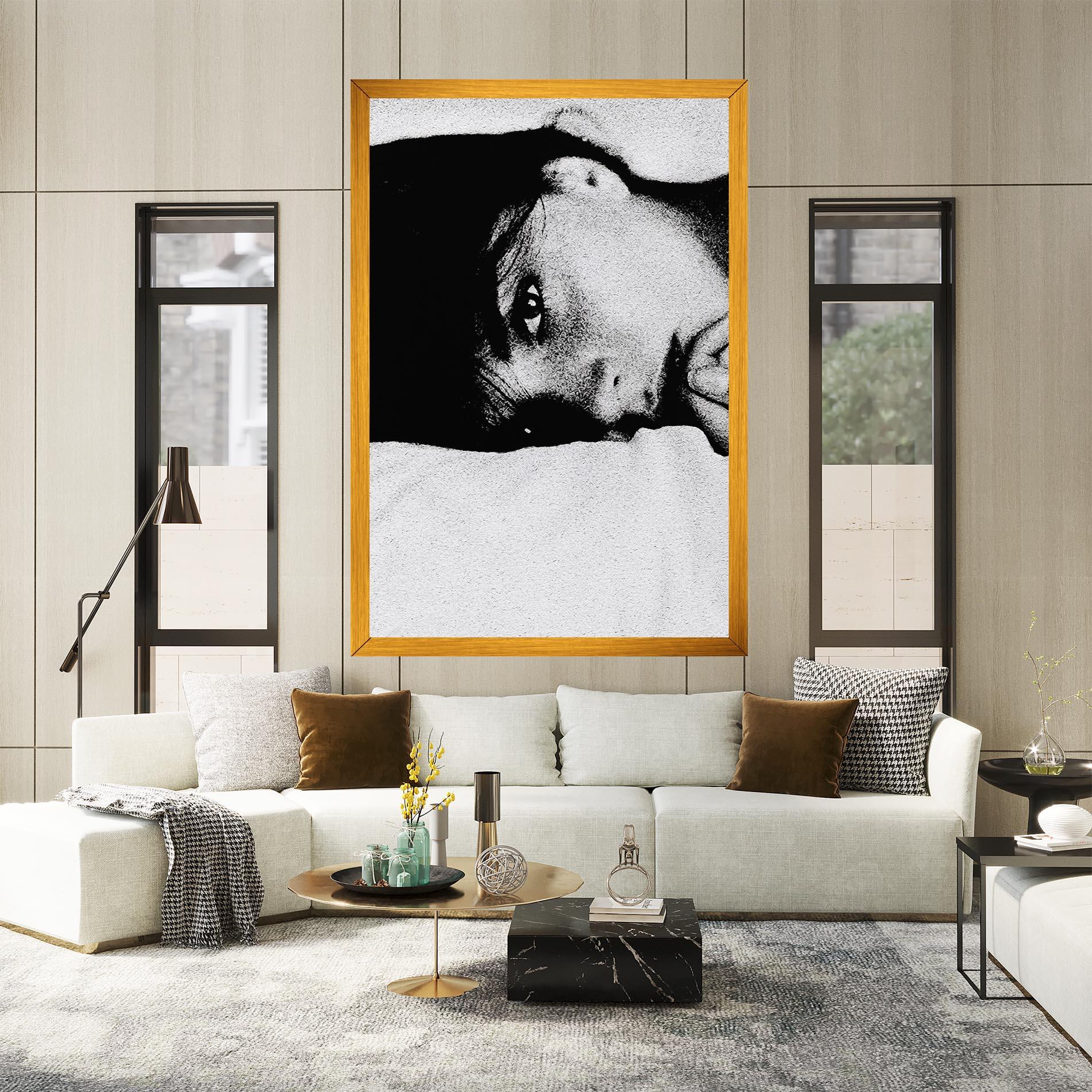 Leinwandbild Eye Contact mockup 2