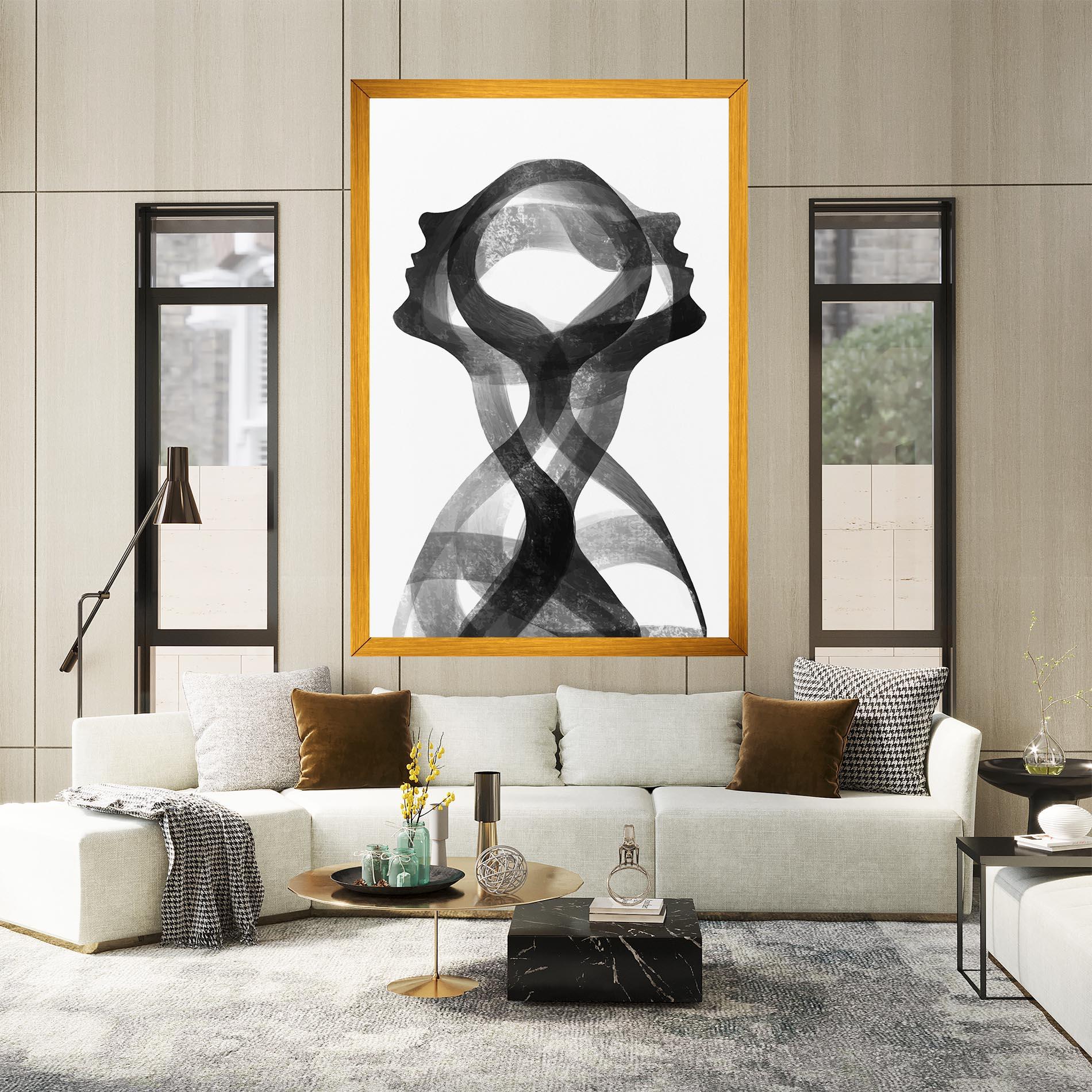 Leinwandbild Human Conection mockup 2