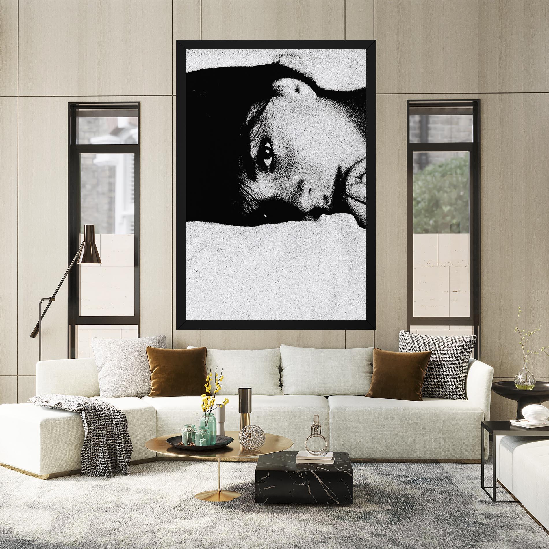 Leinwandbild Eye Contact mockup 2