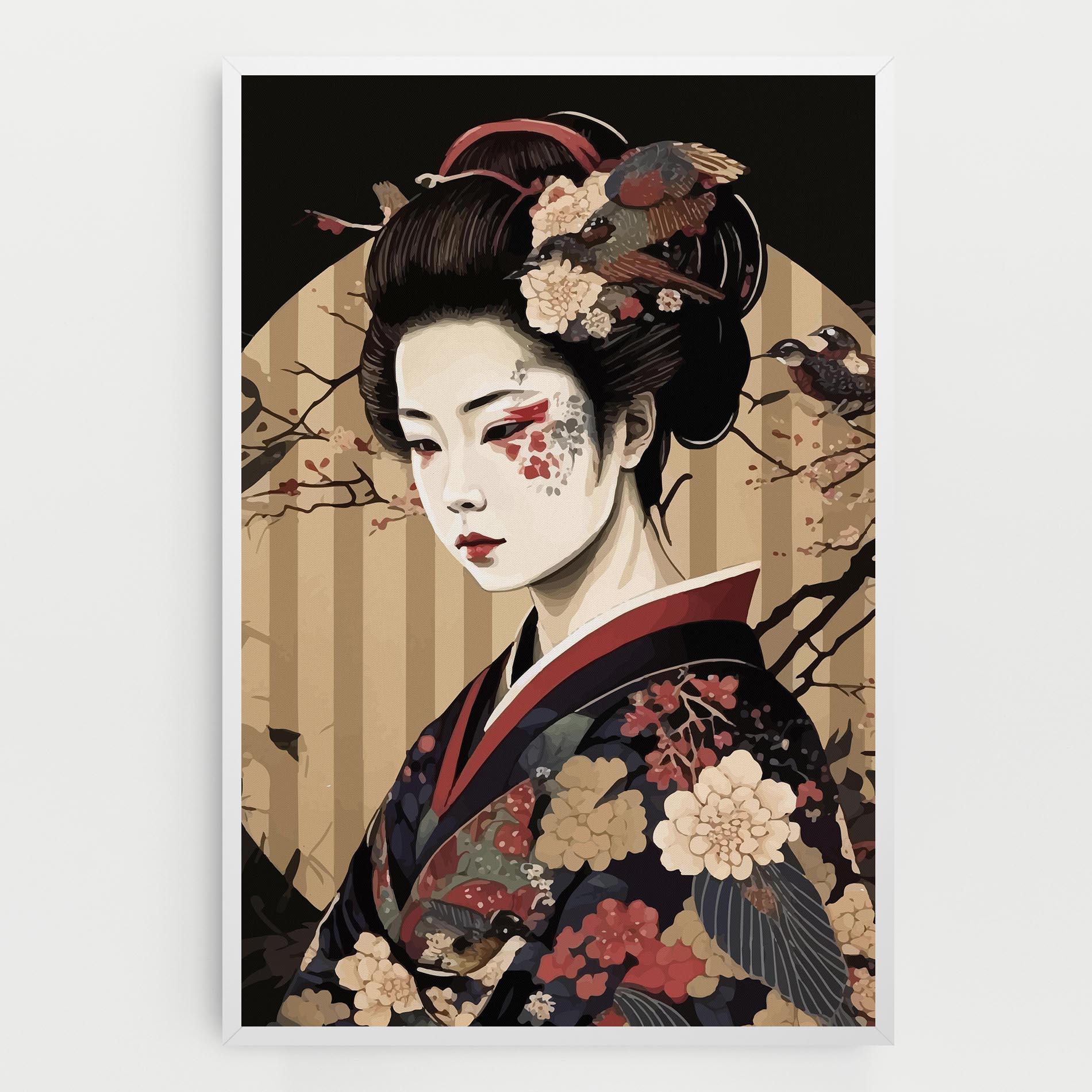 Leinwandbild Asiatic Lady mockup 0