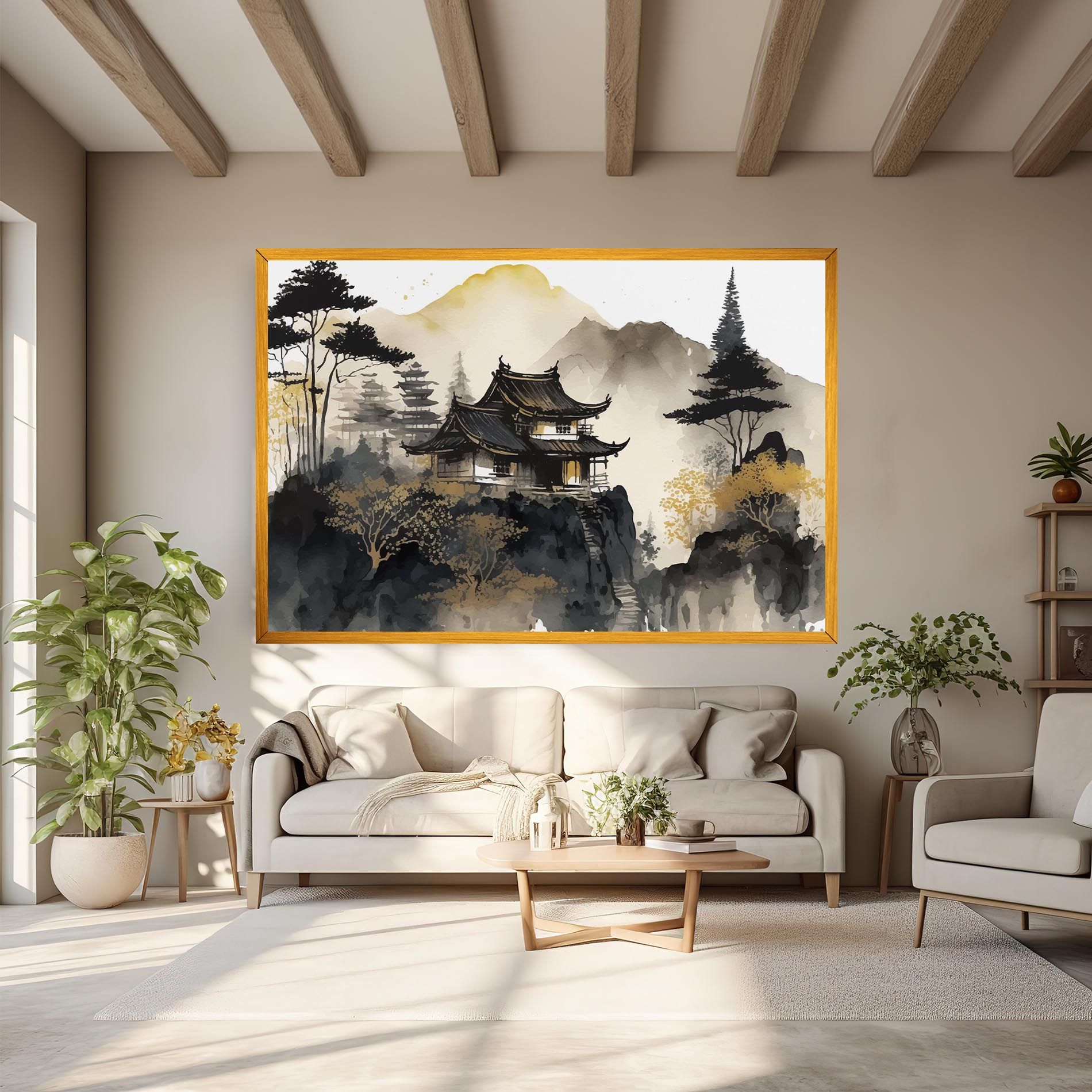 Japanese Temple mockup 6
