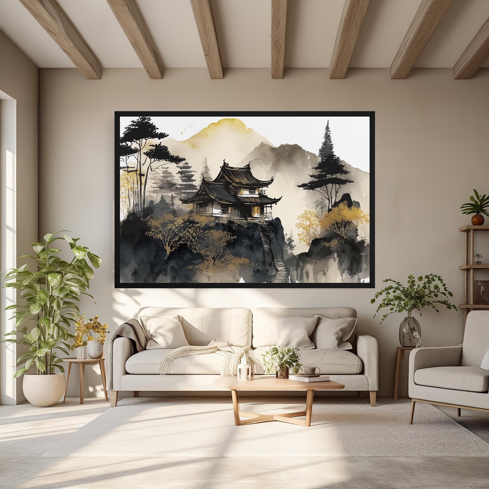 Japanese Temple mockup 6