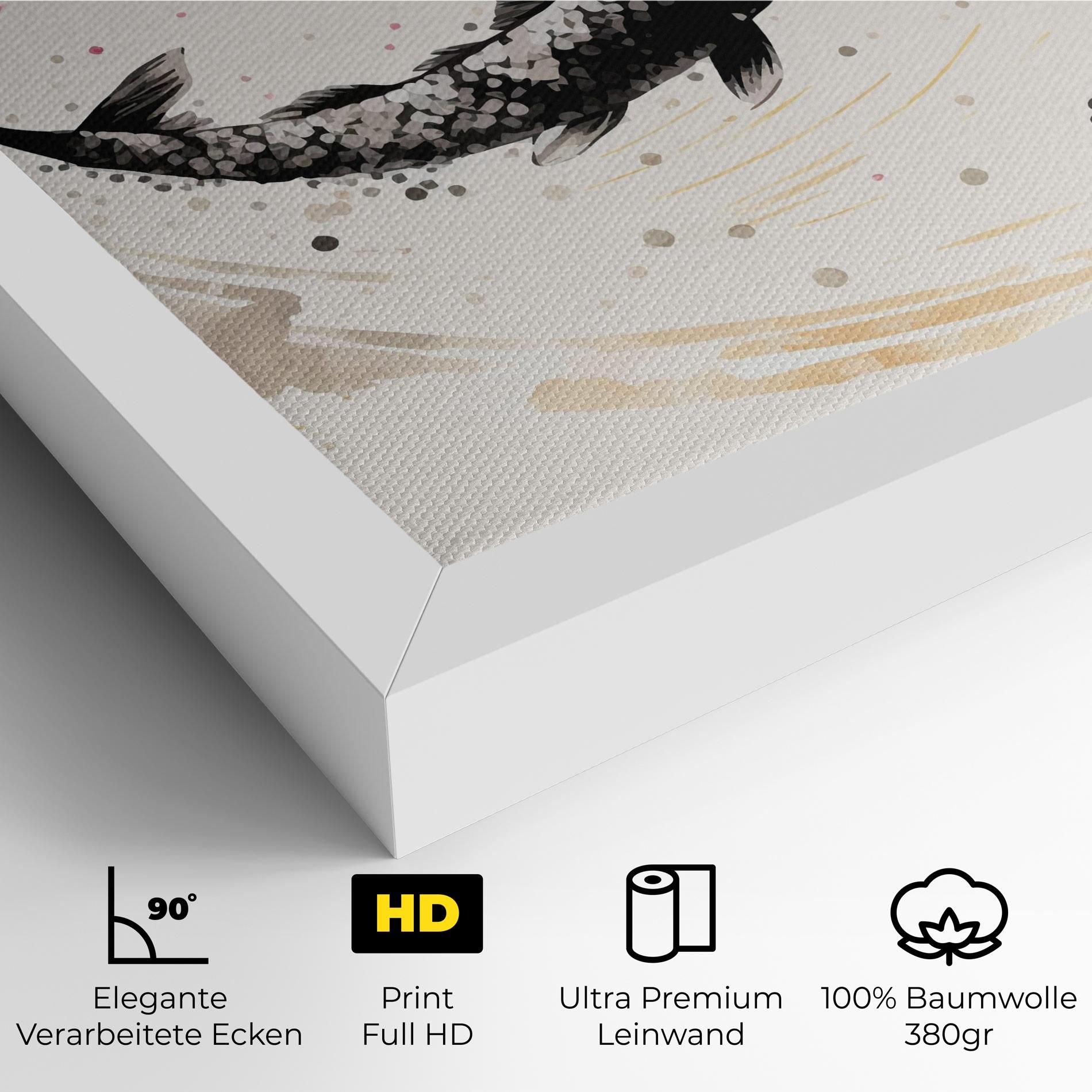 Asiatic Flower Fish mockup 4