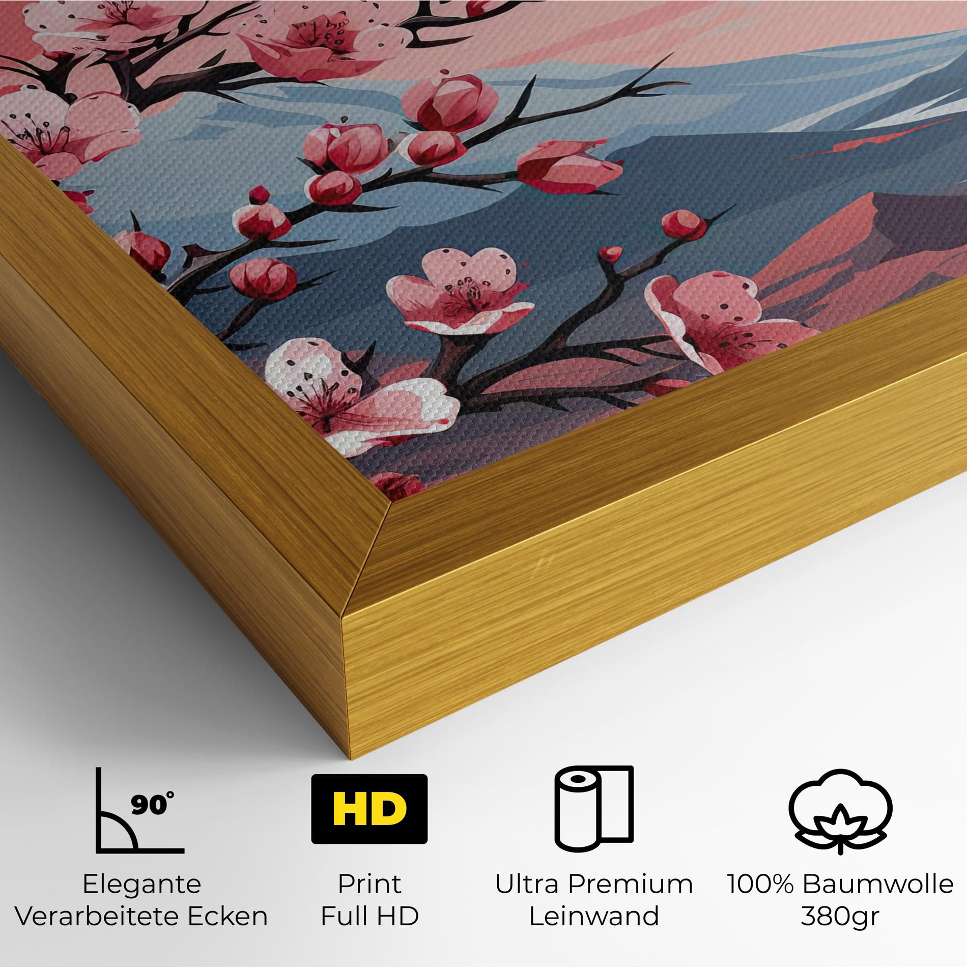 Chinese Cherry Blossoms mockup 4