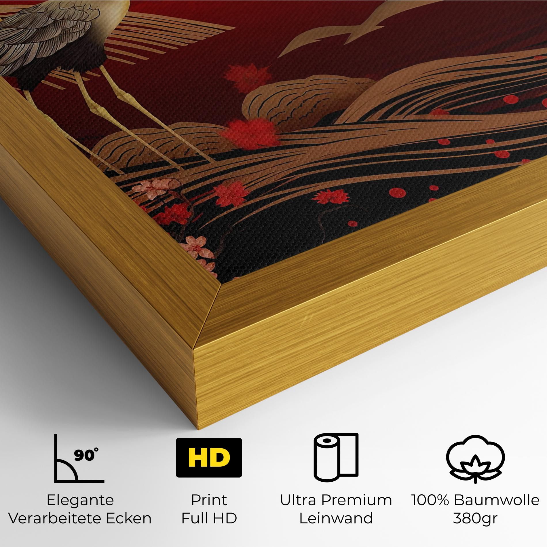 Gold Landscape Painting mockup 4