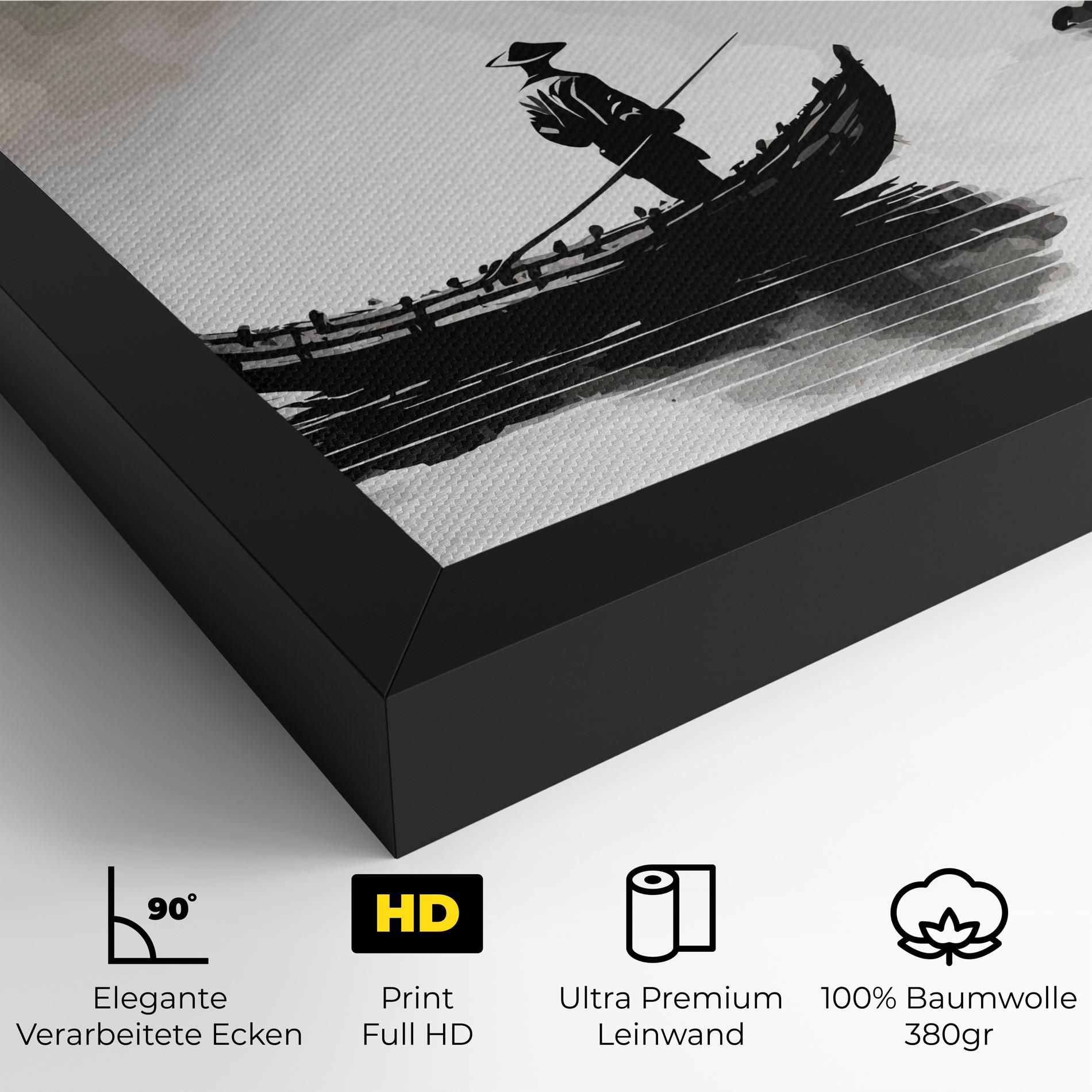 Black Ink Boat mockup 4