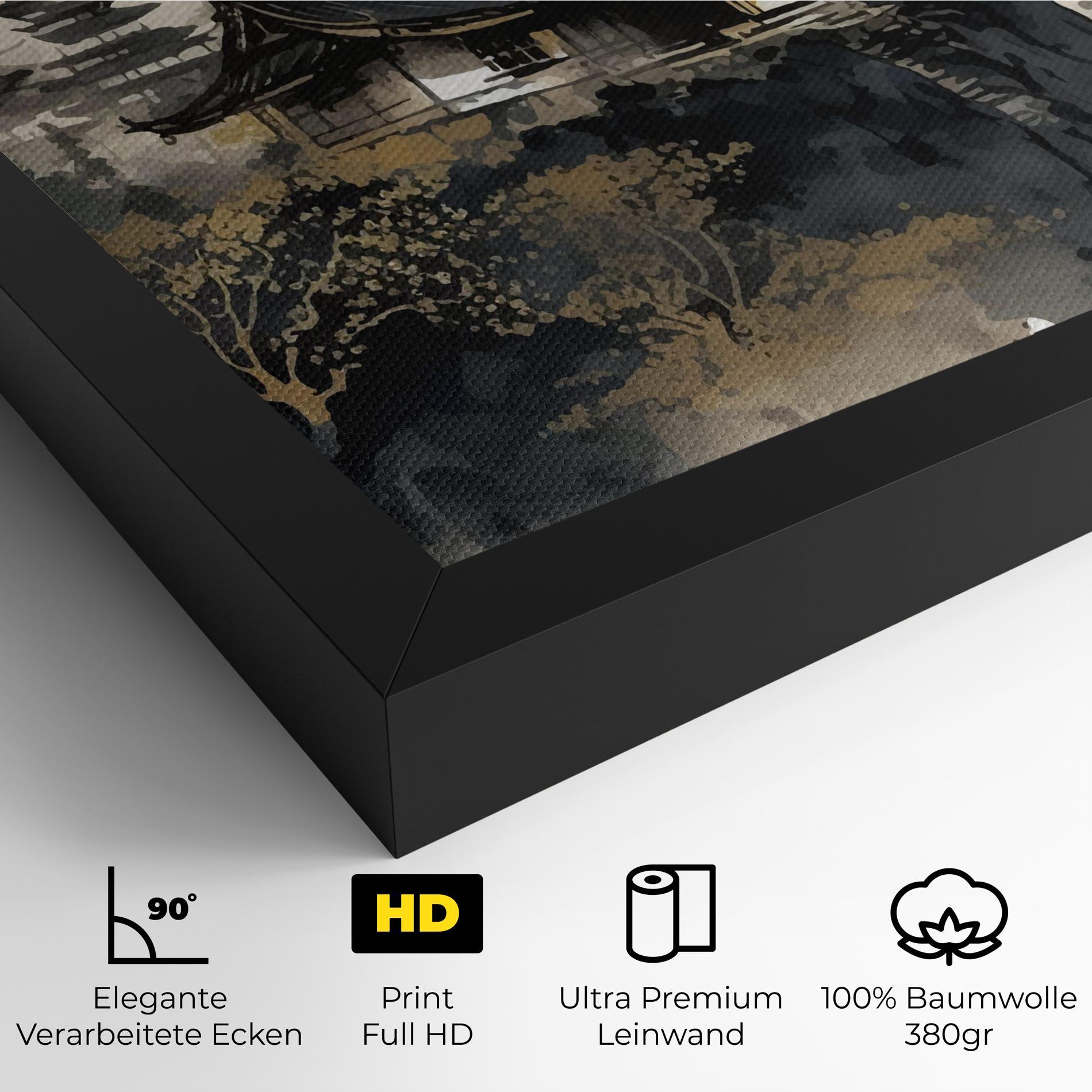 Leinwandbild Japanese Temple mockup 4