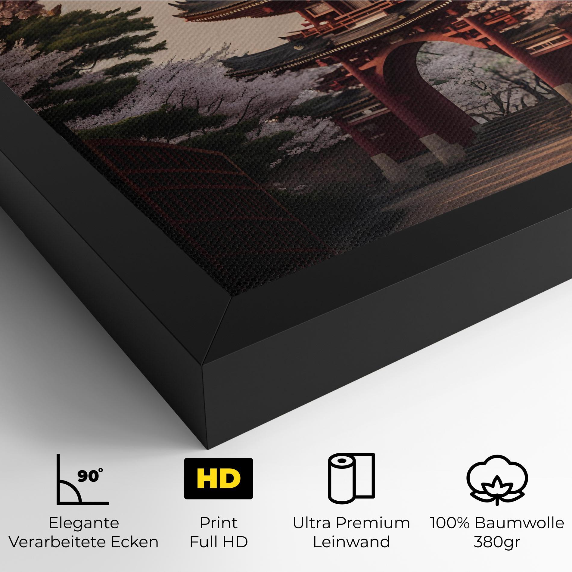 Leinwandbild Toji Gate mockup 4