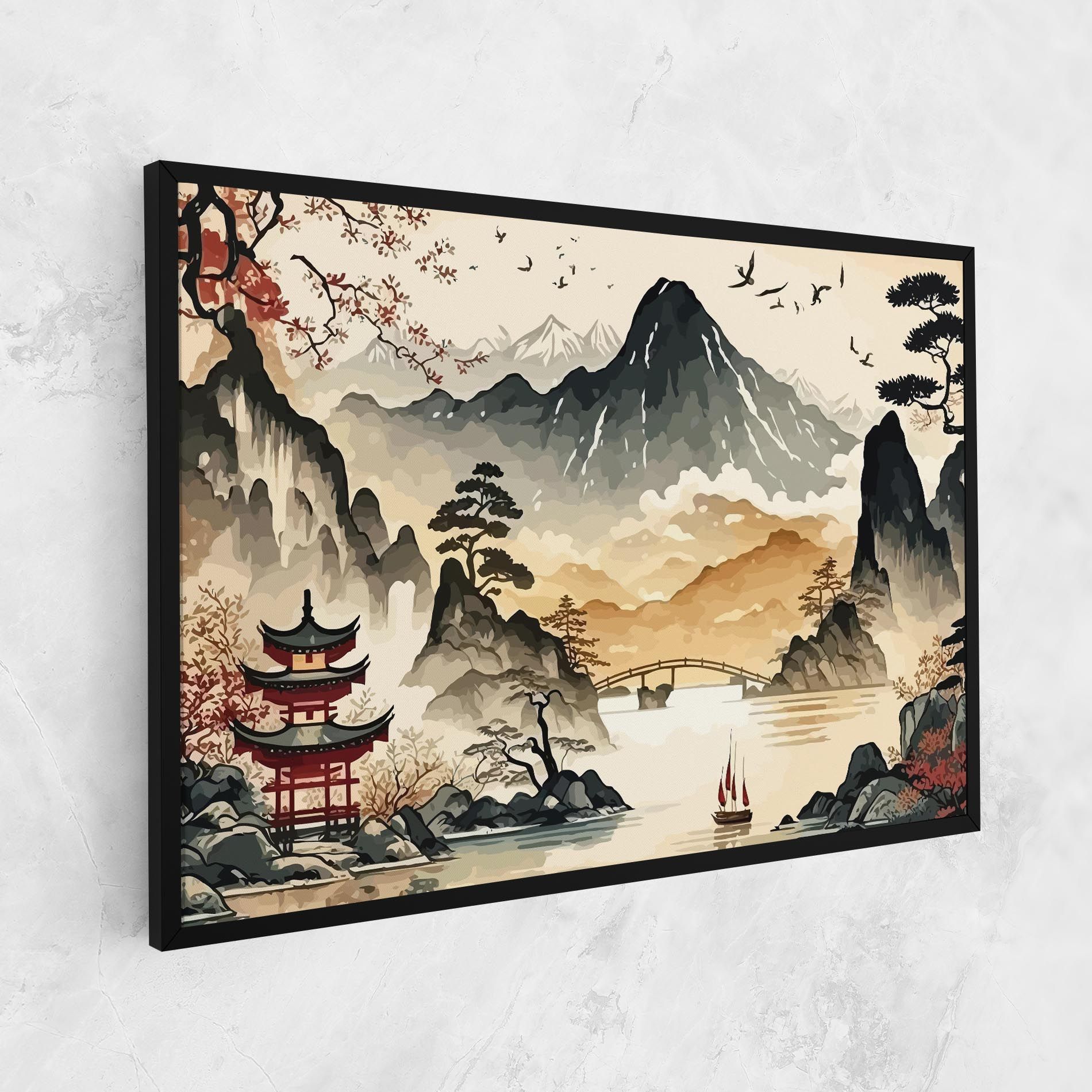 Asian Mountain View mockup 1