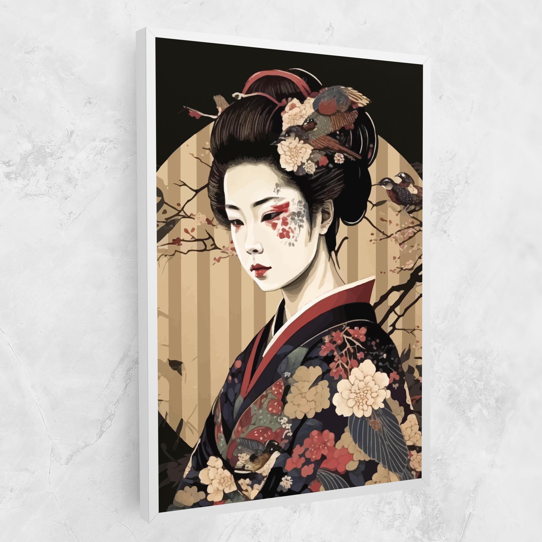 Leinwandbild Asiatic Lady mockup 1