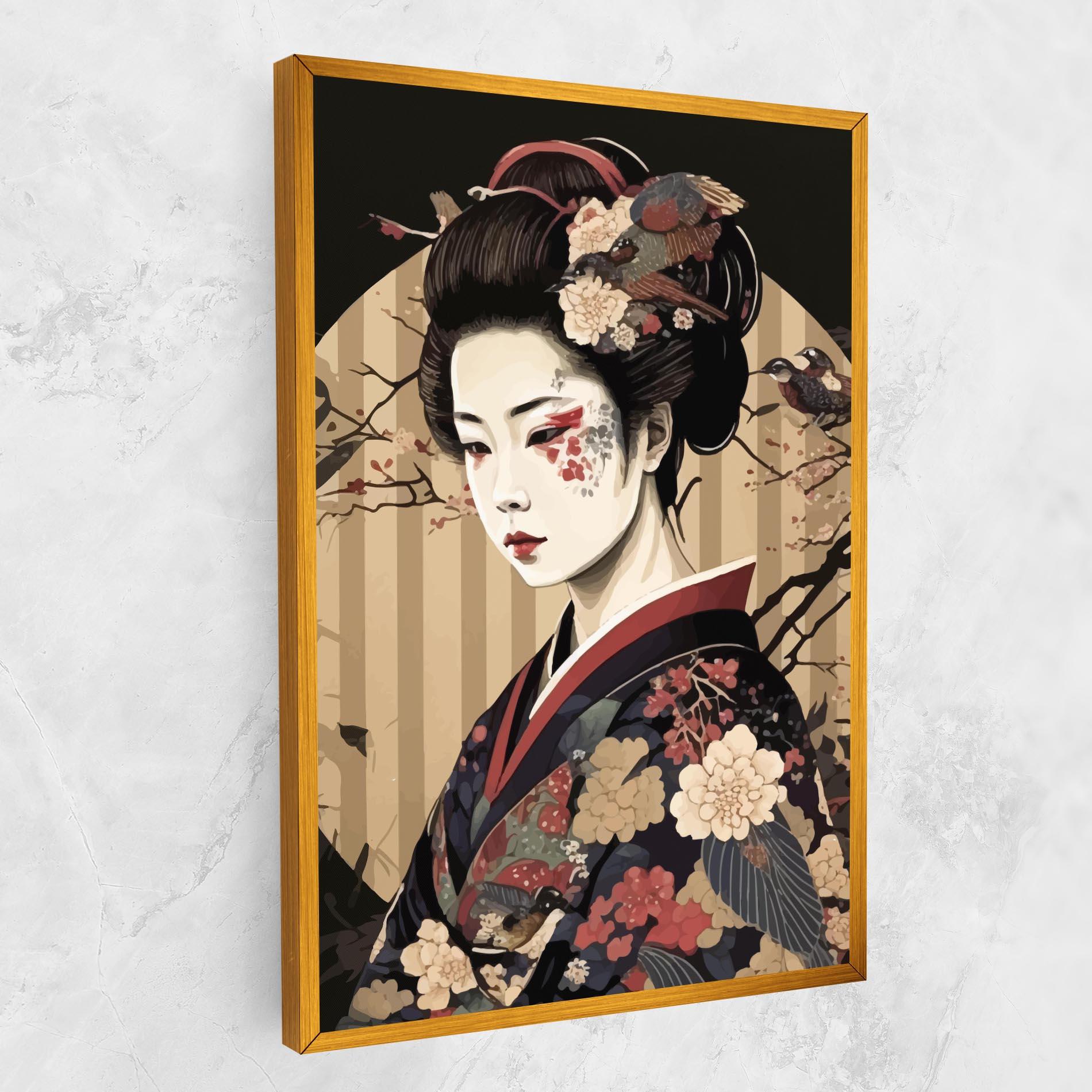 Leinwandbild Asiatic Lady mockup 1
