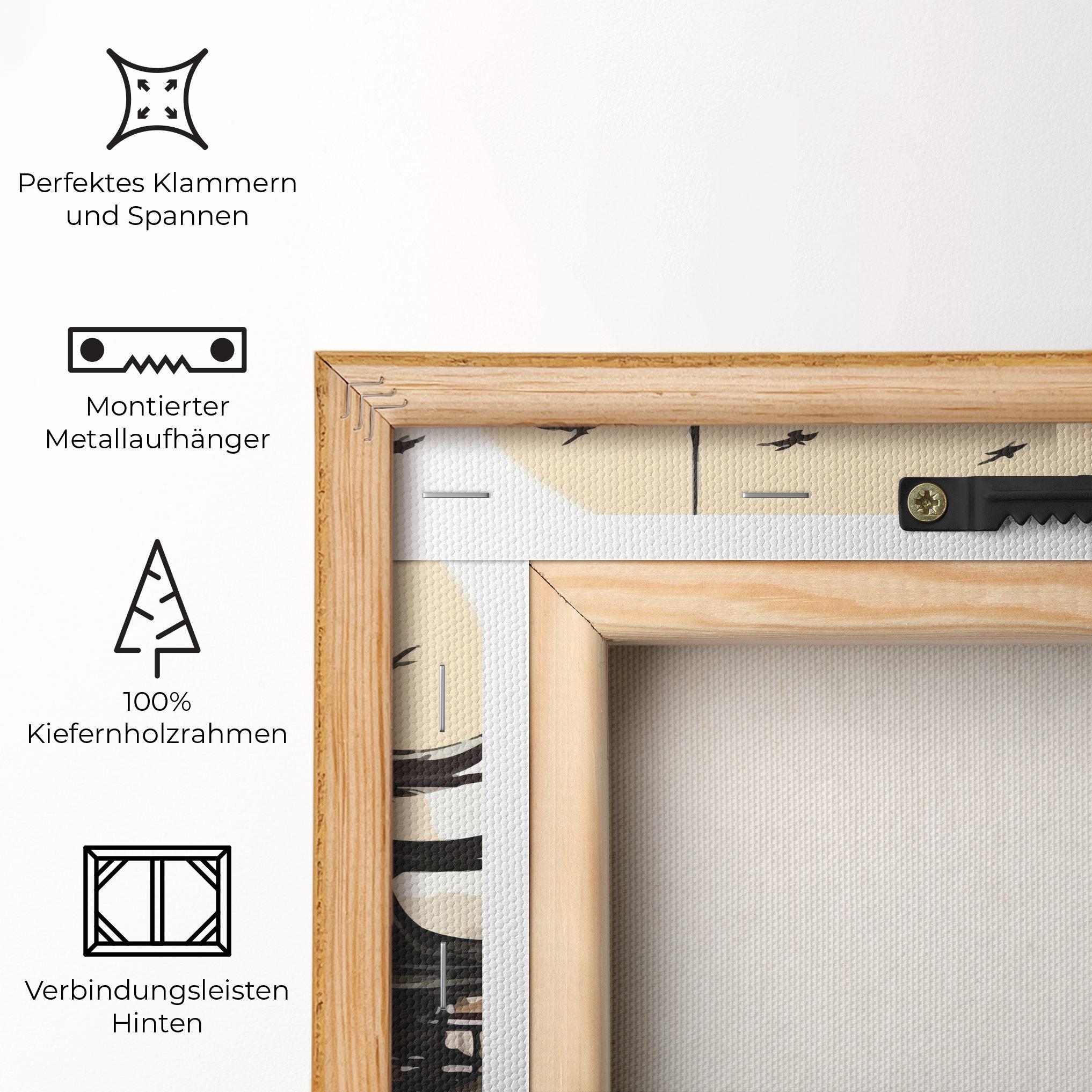 Leinwandbild Asiatic Beautiful View mockup 5