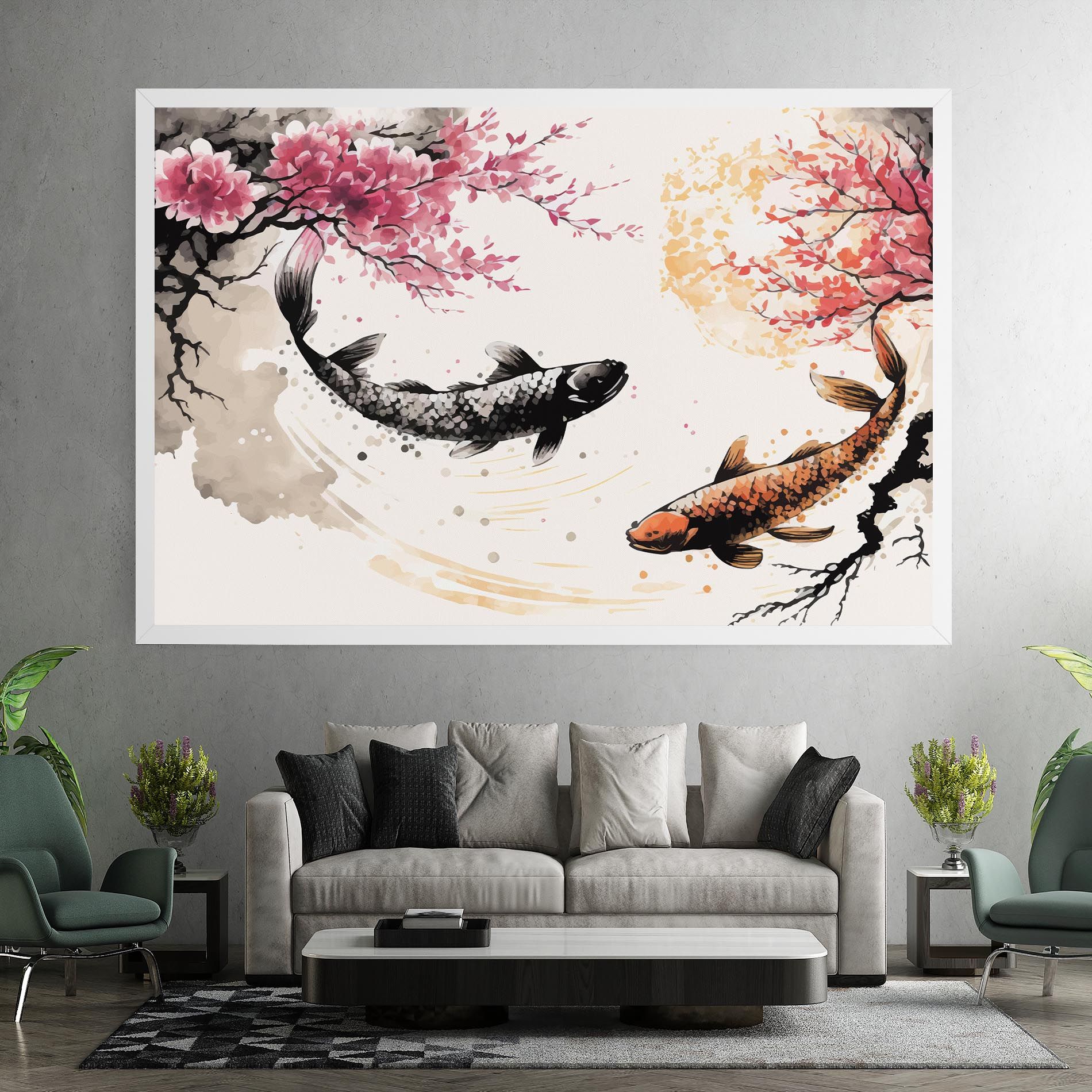 Asiatic Flower Fish mockup 7