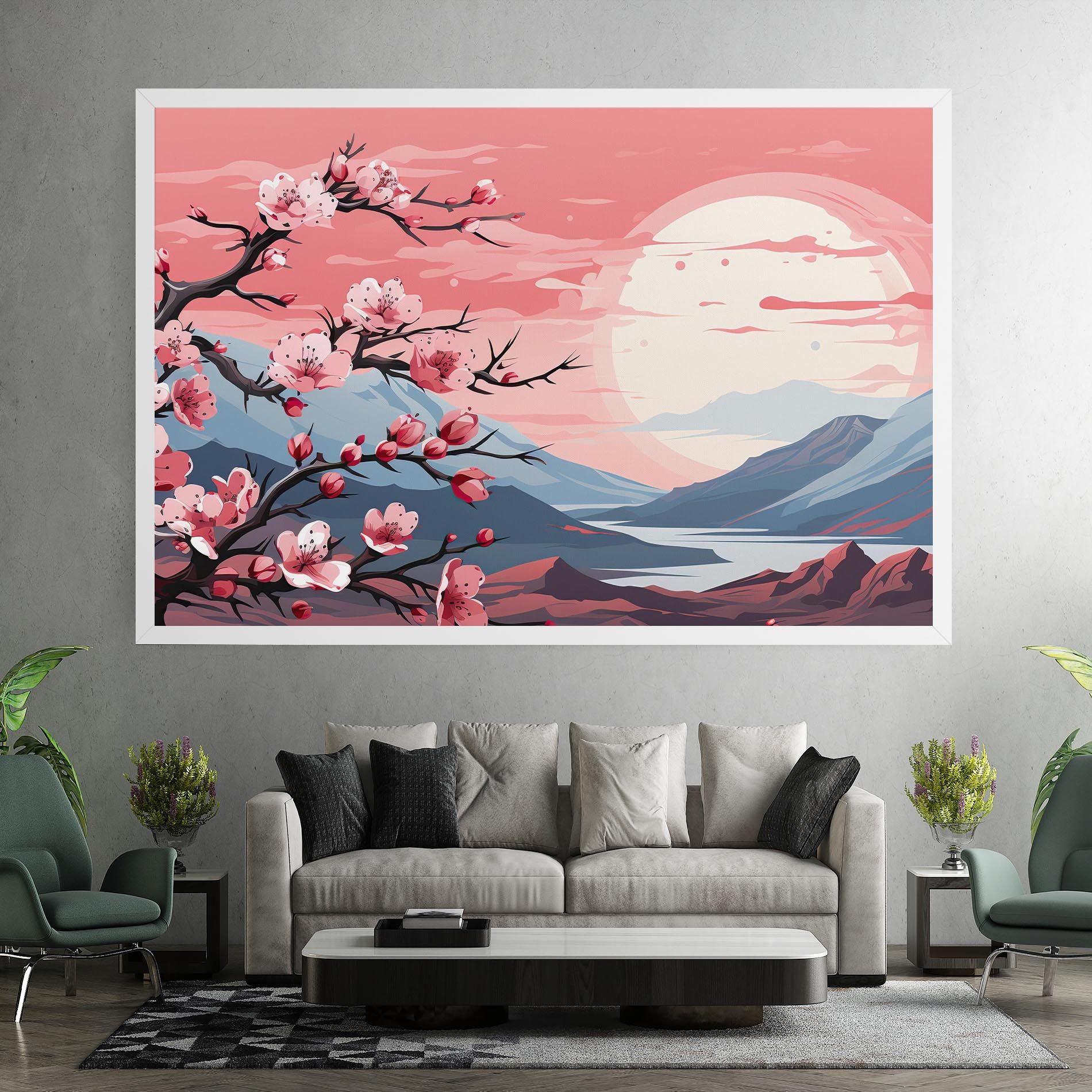 Chinese Cherry Blossoms mockup 7