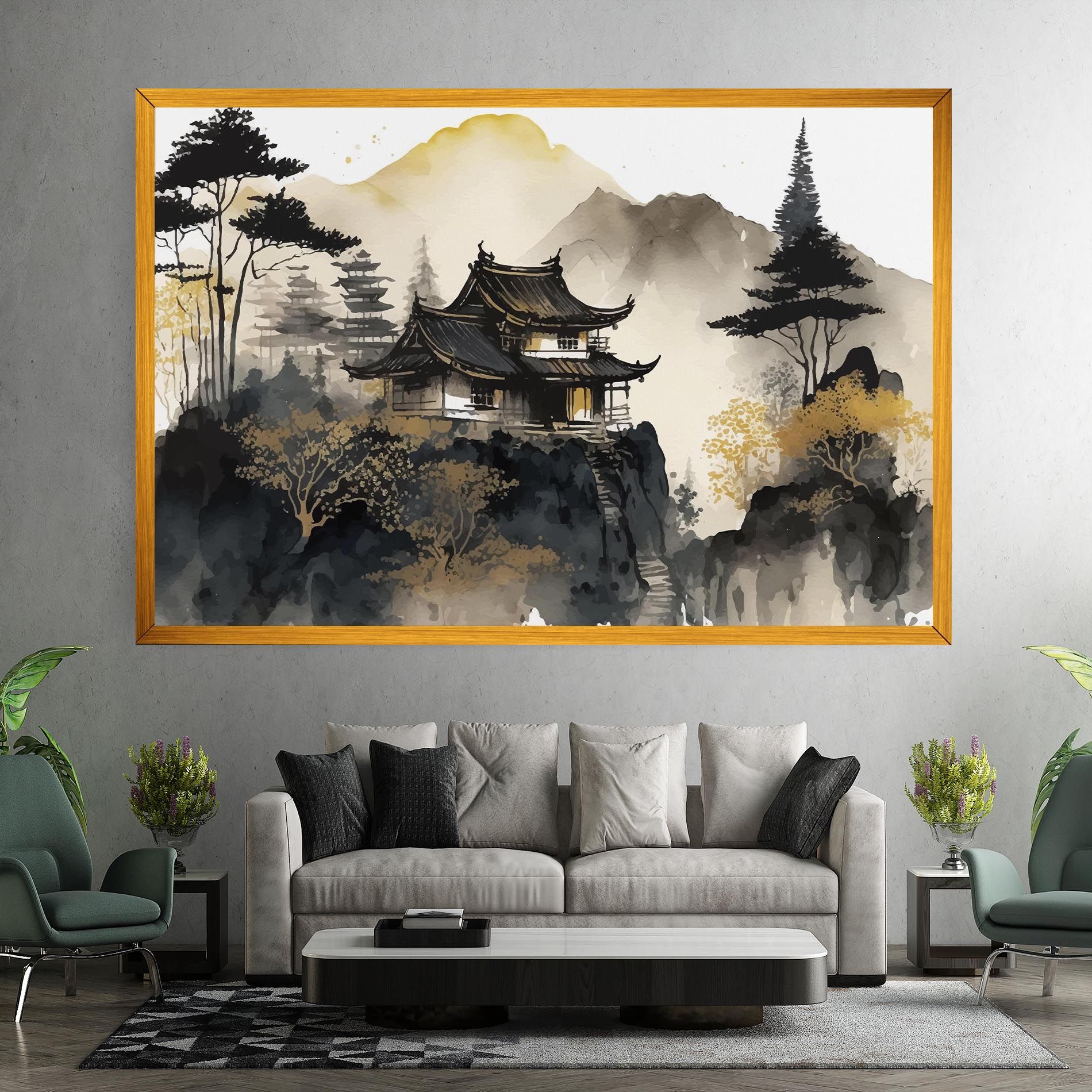 Japanese Temple mockup 7