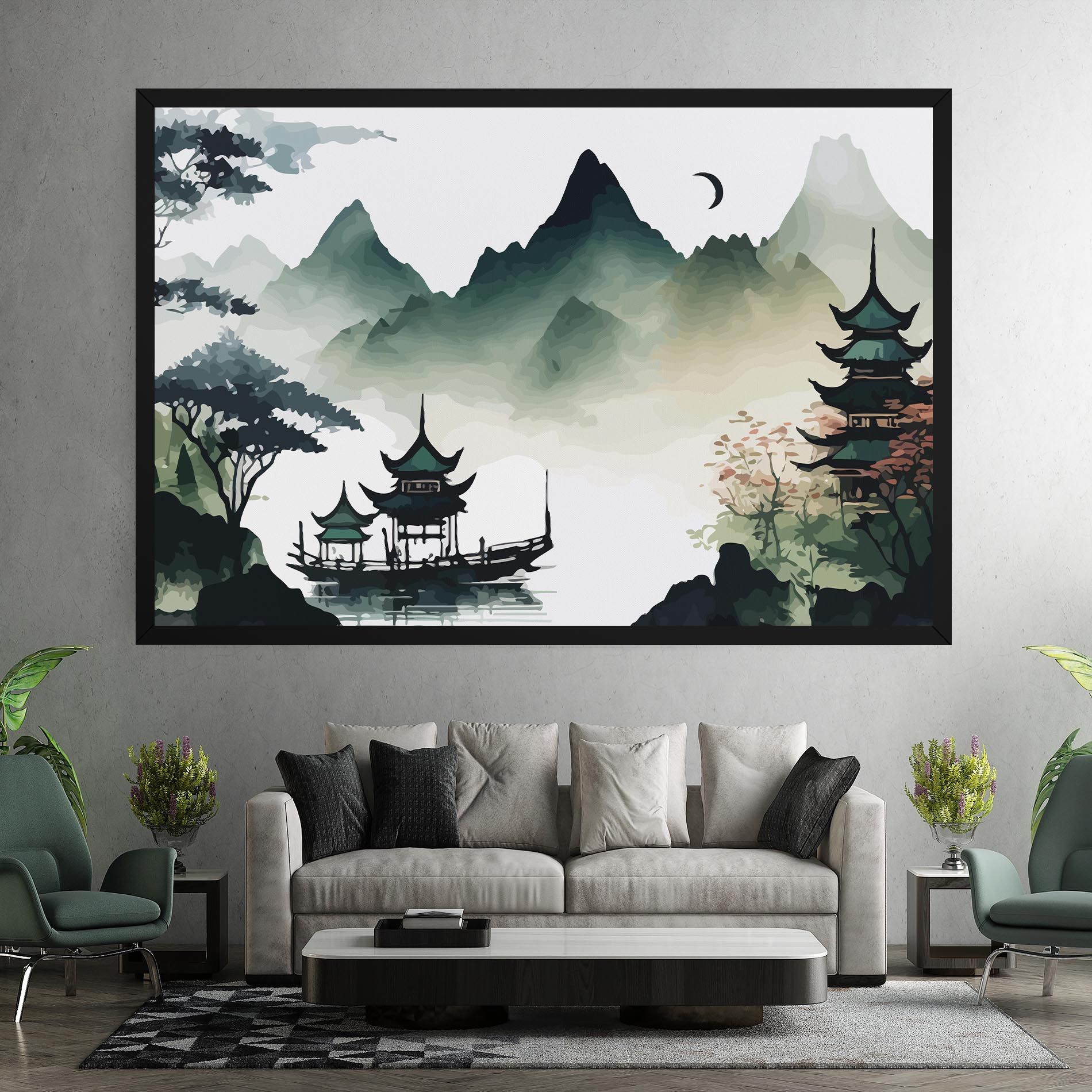 Green Mountain Moon mockup 7