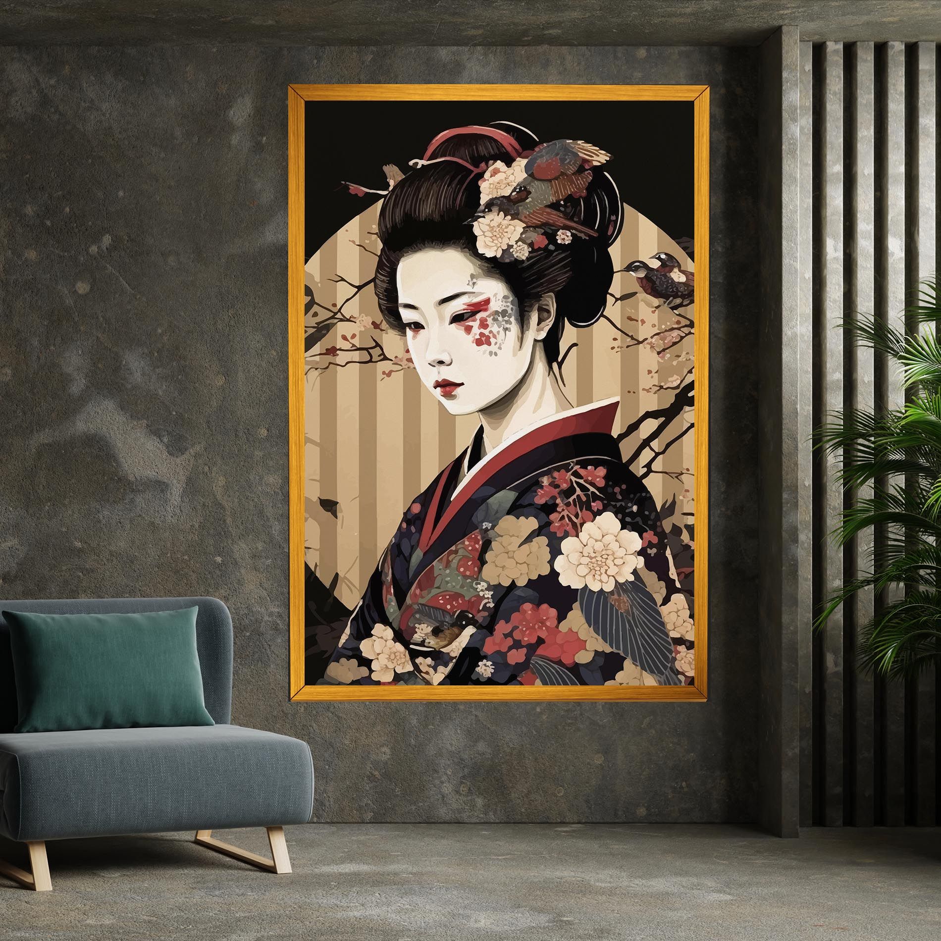 Asiatic Lady mockup 7