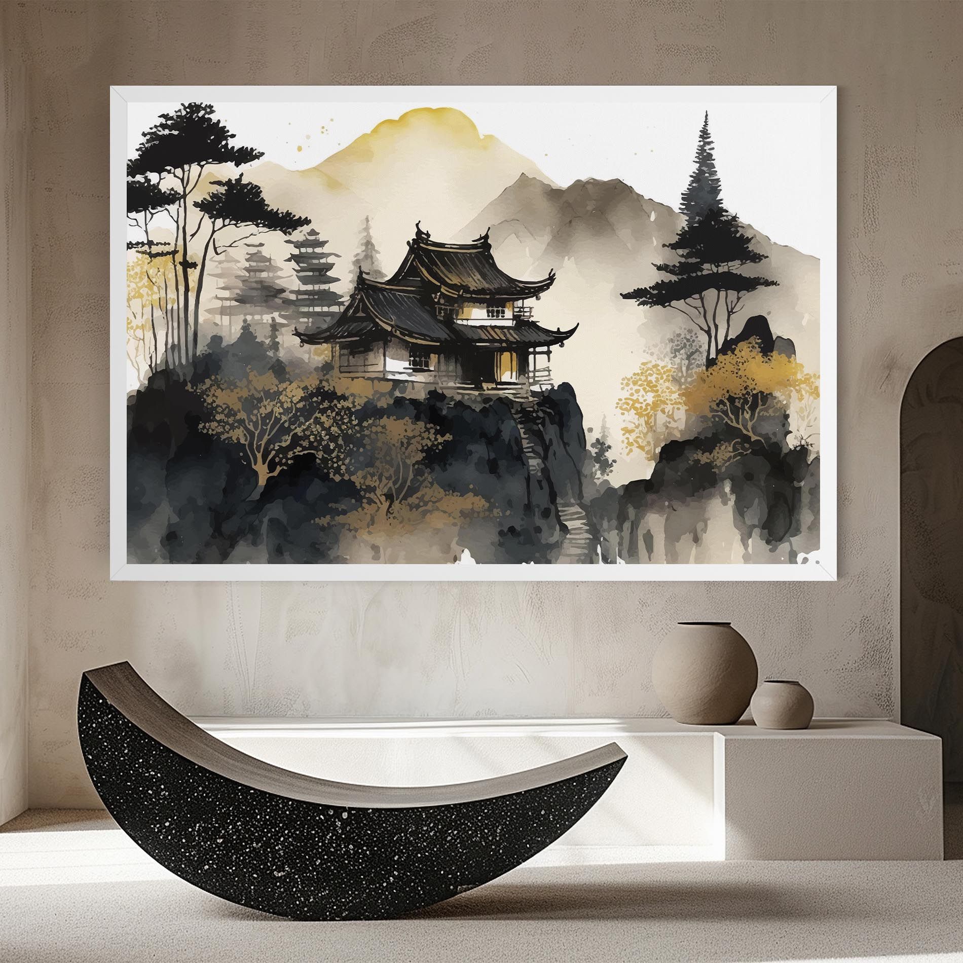 Japanese Temple mockup 8
