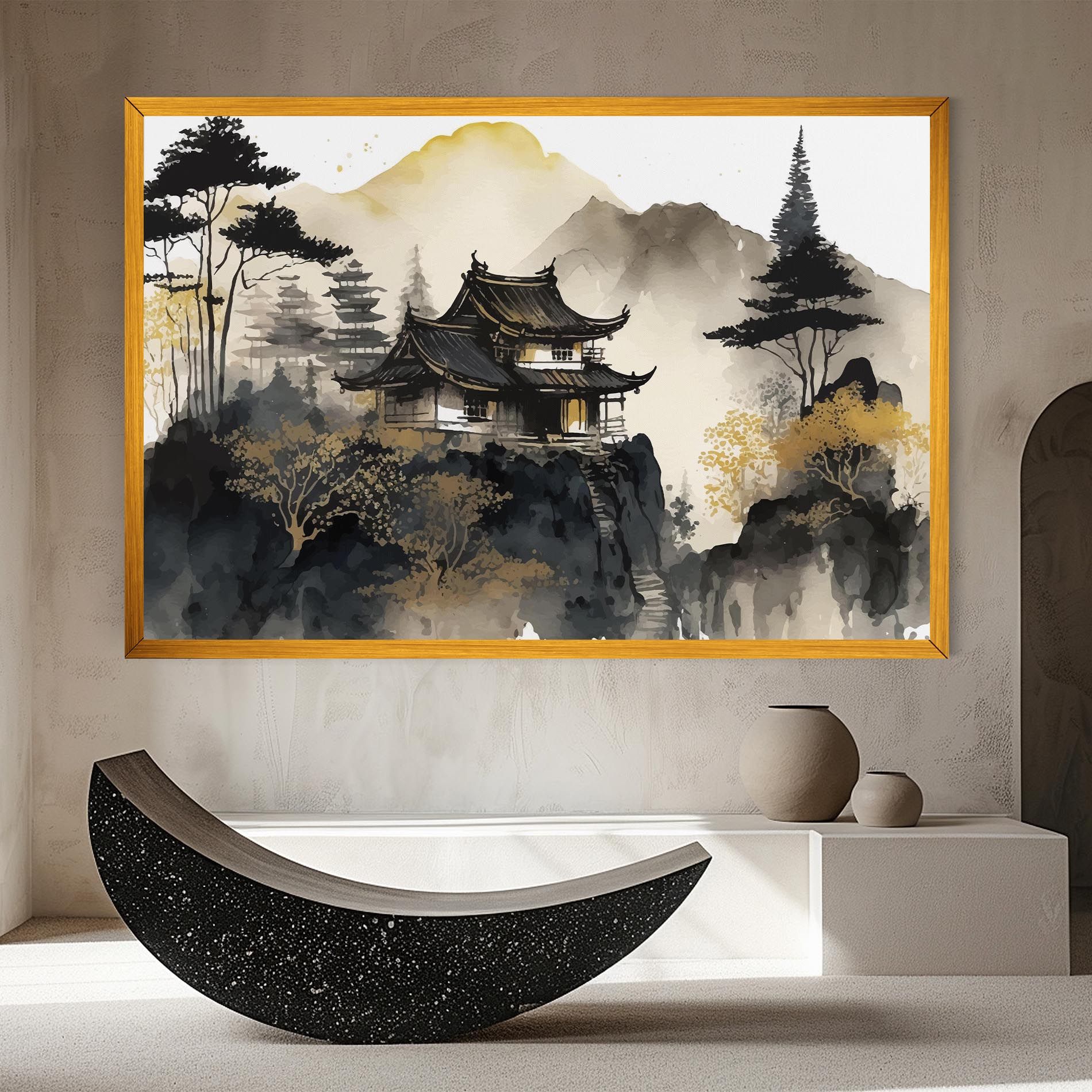 Japanese Temple mockup 8